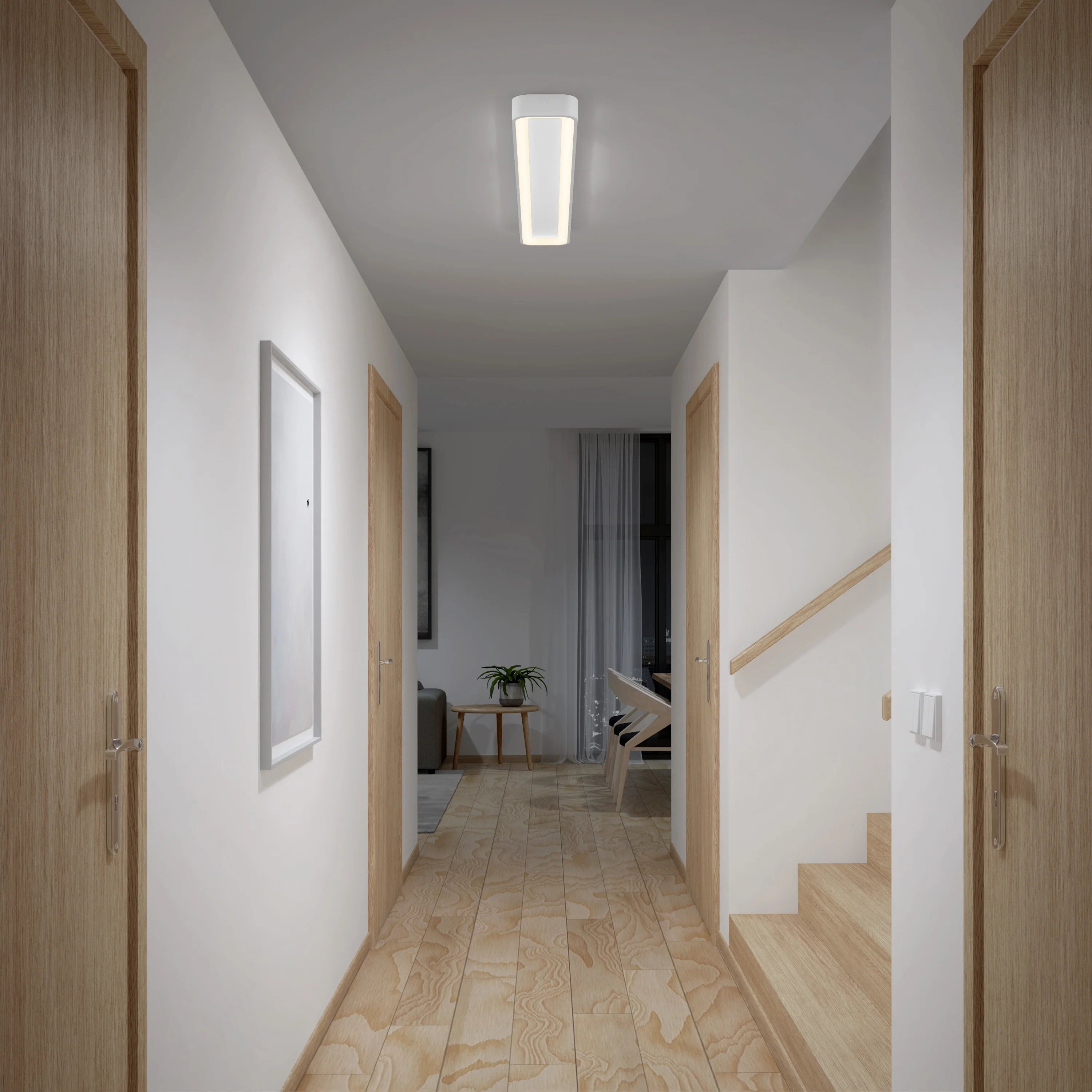 Aiden 48 in. x 6 in. (122 x 15 cm) Modern Ceiling Light 5 CCT - Image 11