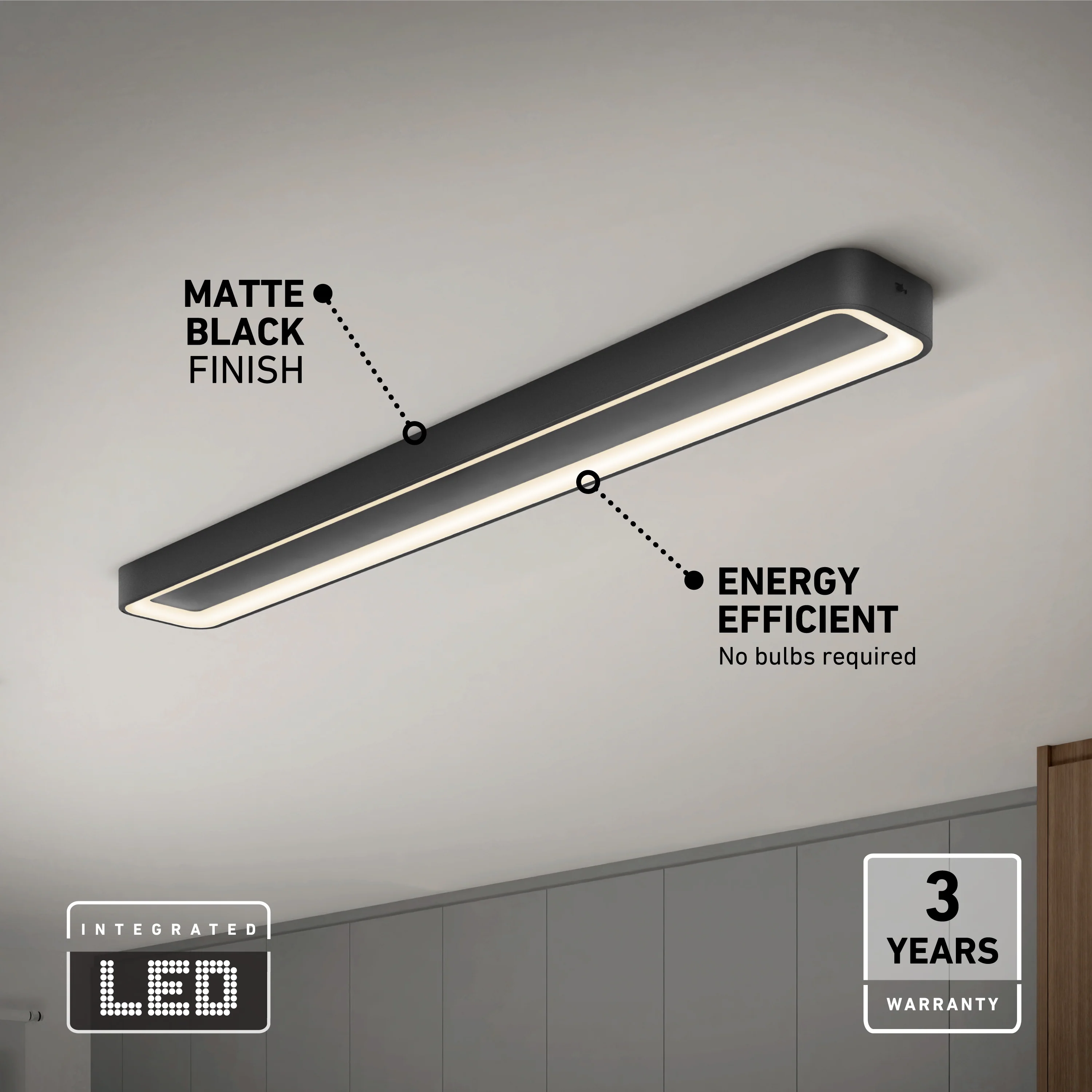 Aiden 48 in. x 6 in. (122 x 15 cm) Modern Ceiling Light 5 CCT - Image 22