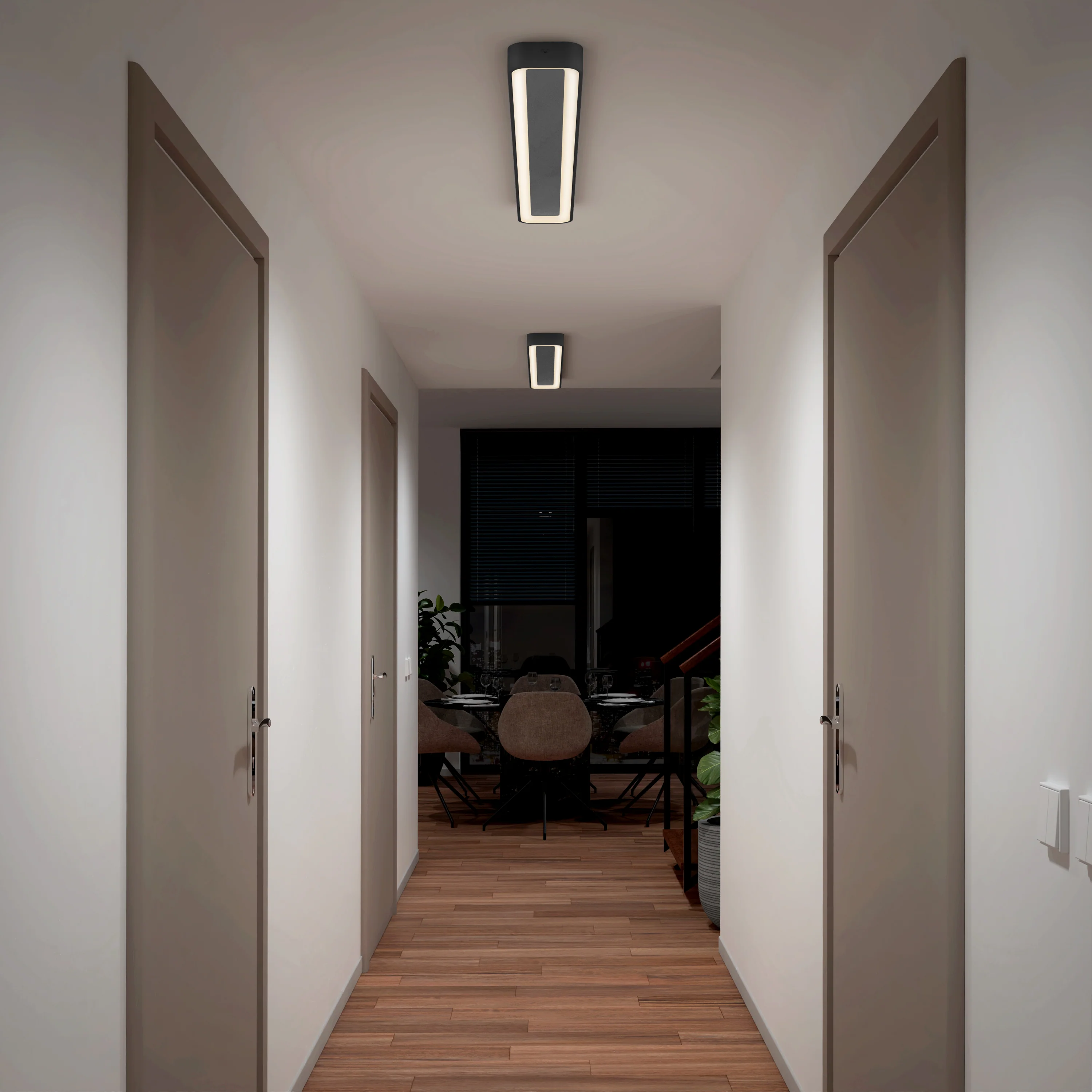 Aiden 48 in. x 6 in. (122 x 15 cm) Modern Ceiling Light 5 CCT - Image 27