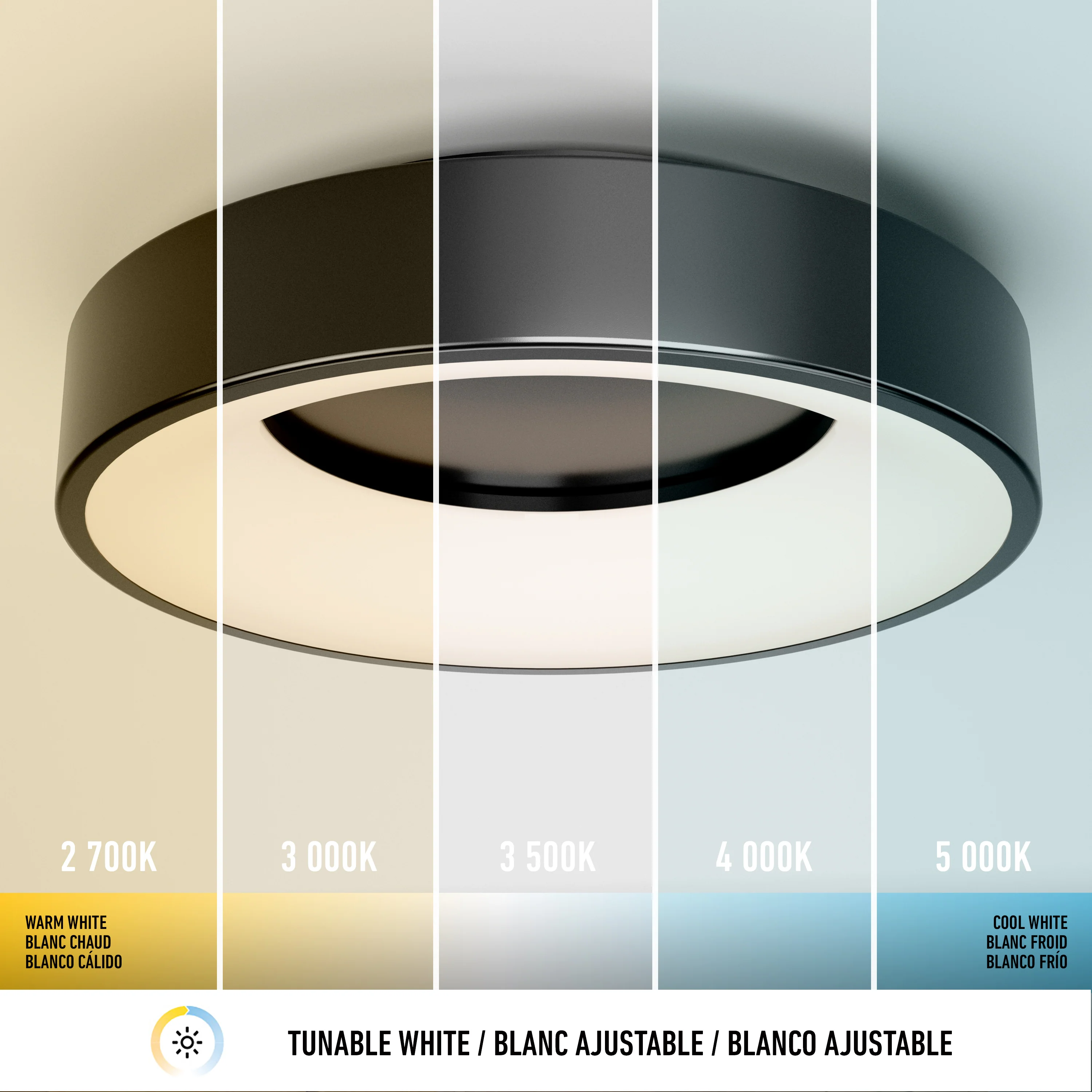 Aiden 13 in. (33 cm) Modern LED Flush Mount Ceiling Light 5 CCT - Image 15