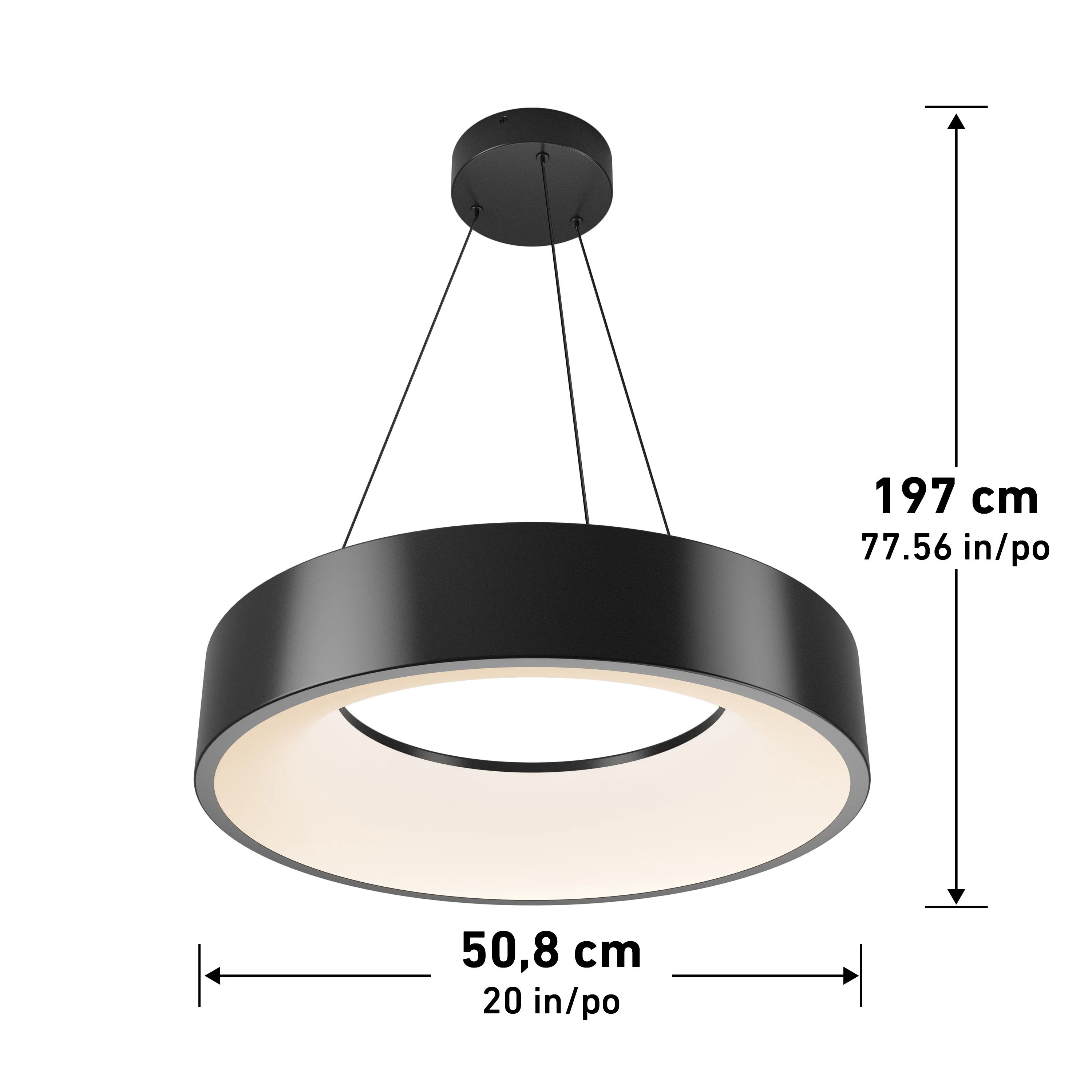 Aiden LED pendant light - Image 8