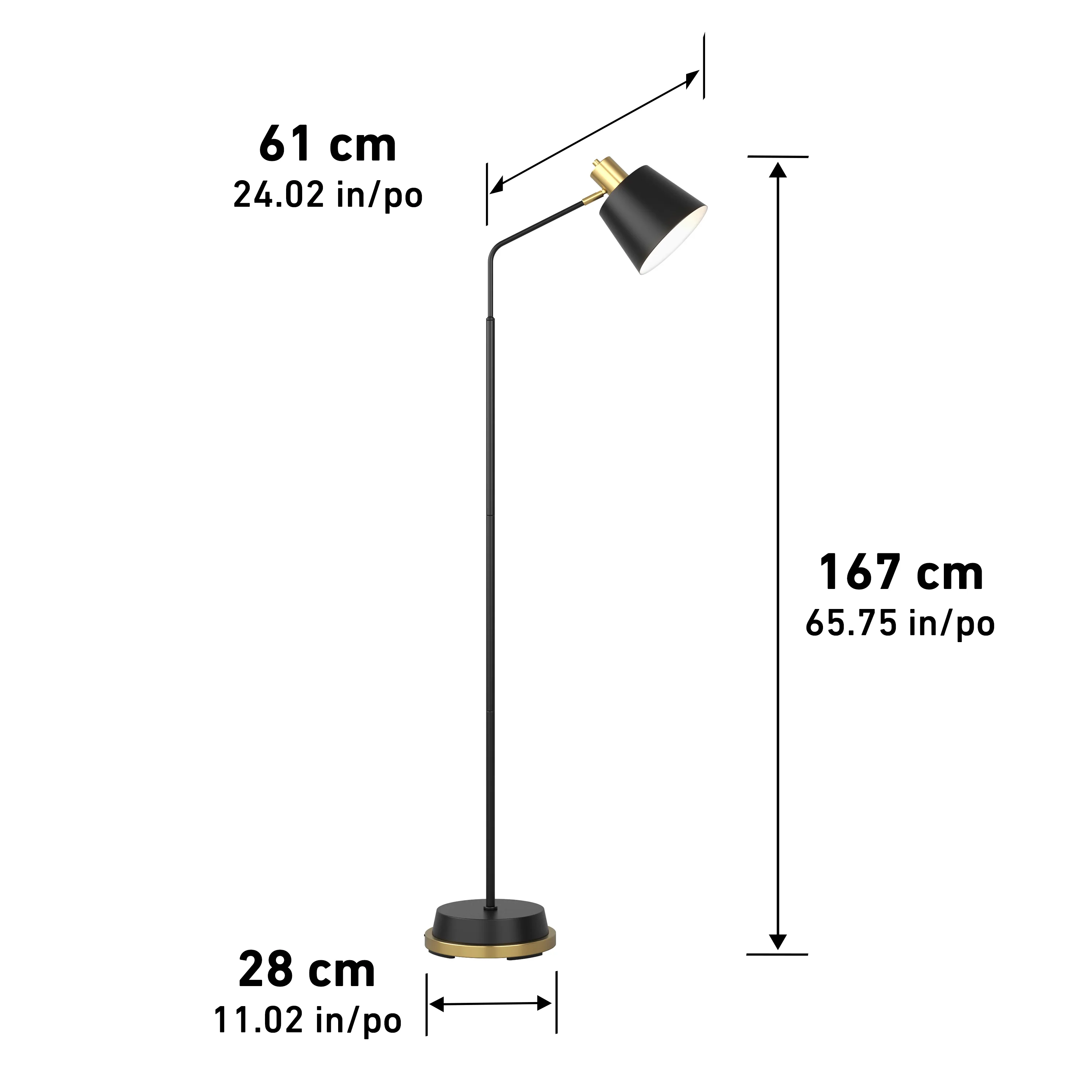 Alton LED modern floor lamp - Image 10