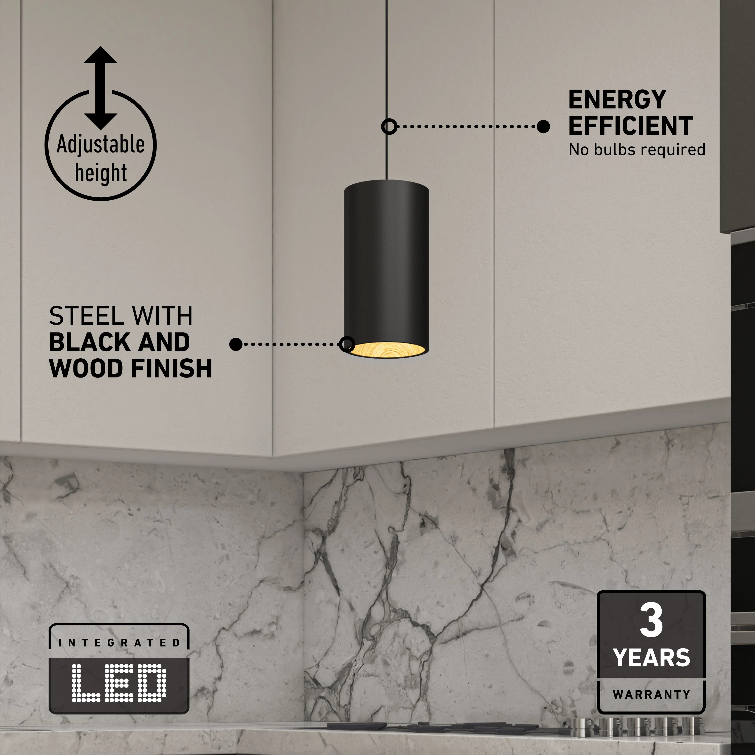 Alton mini LED pendant light 5 CCT - Image 8