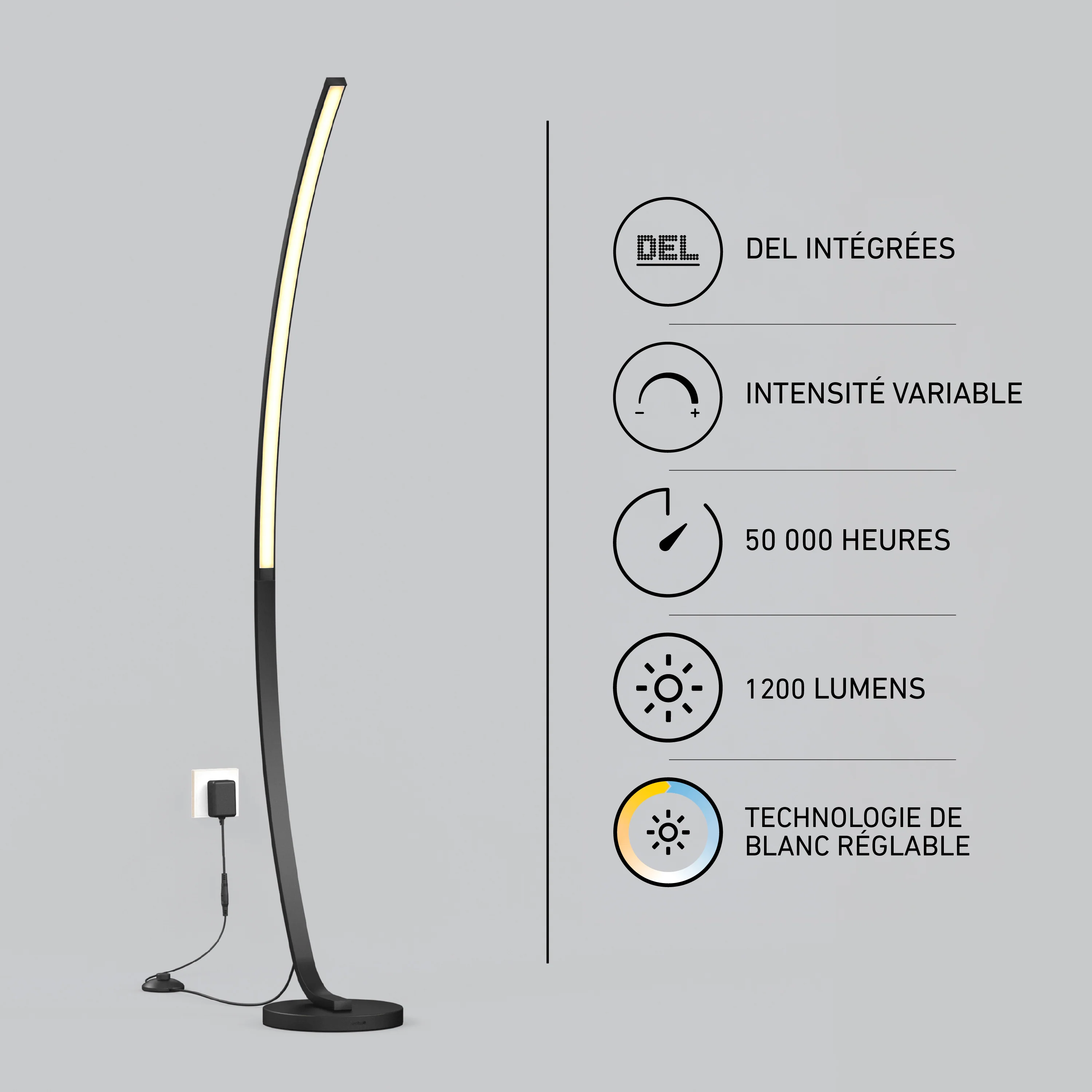Arc LED Floor Lamp - Image 10