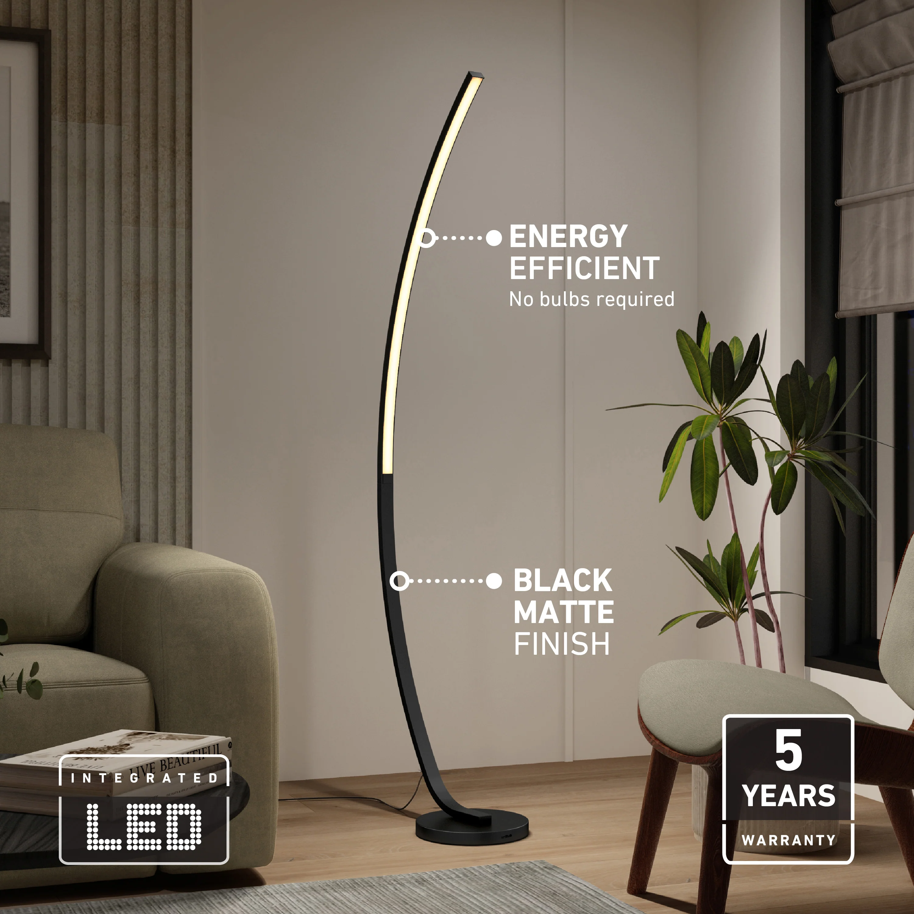 Arc LED Floor Lamp - Image 11