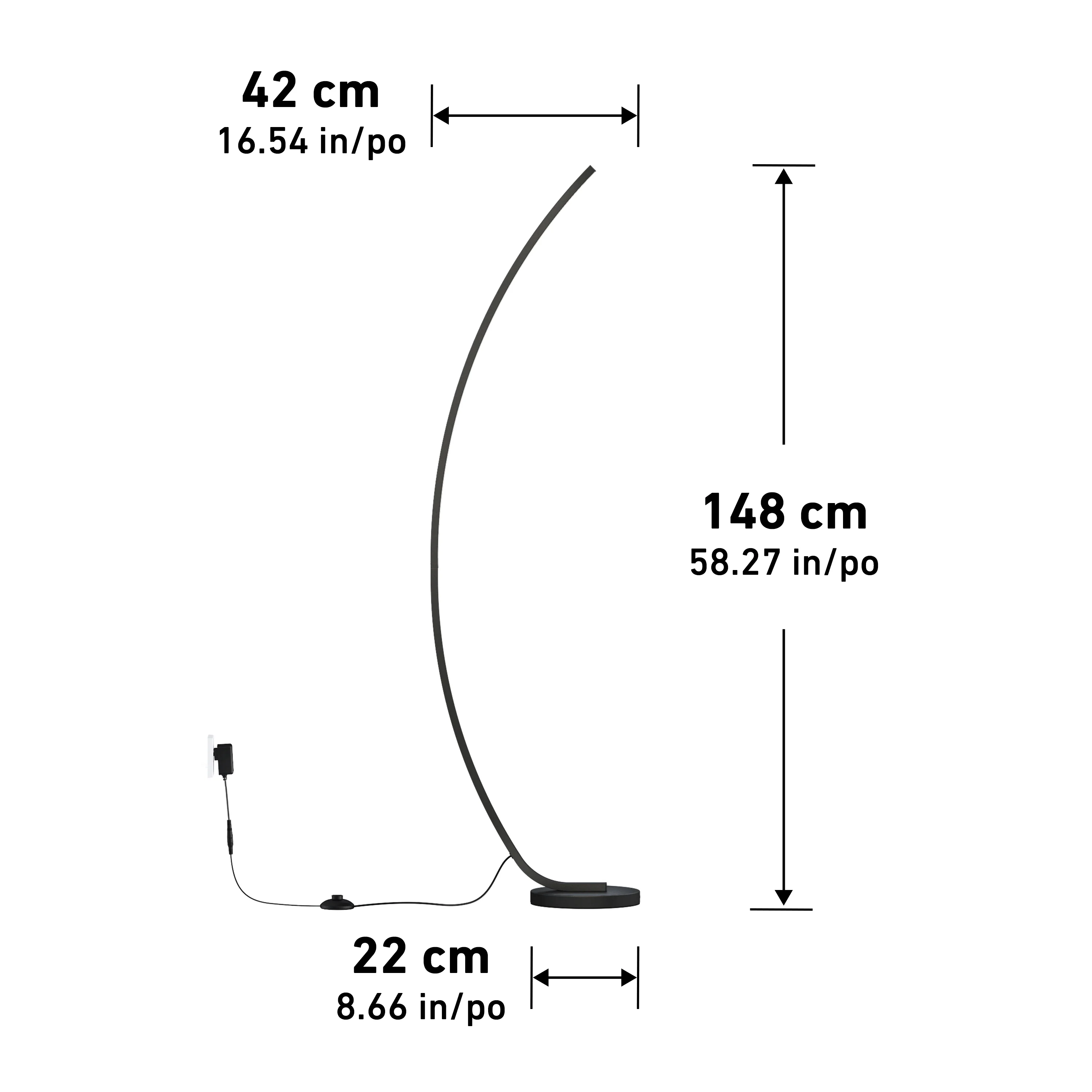 Arc LED Floor Lamp - Image 18