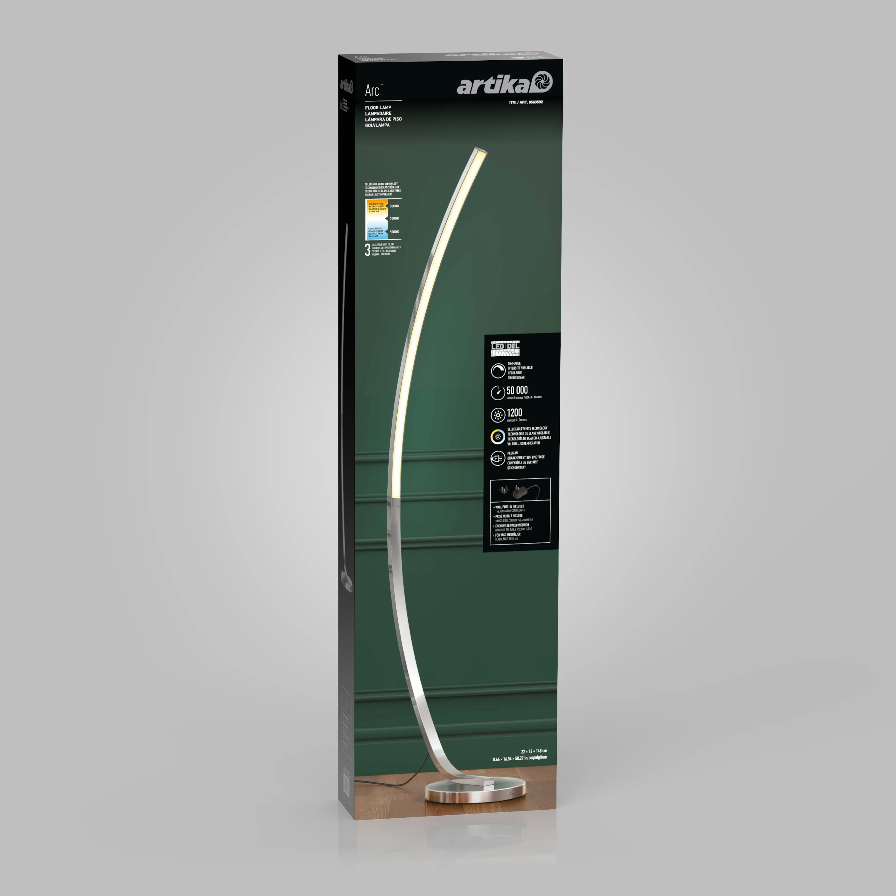 Arc LED Floor Lamp - Image 34