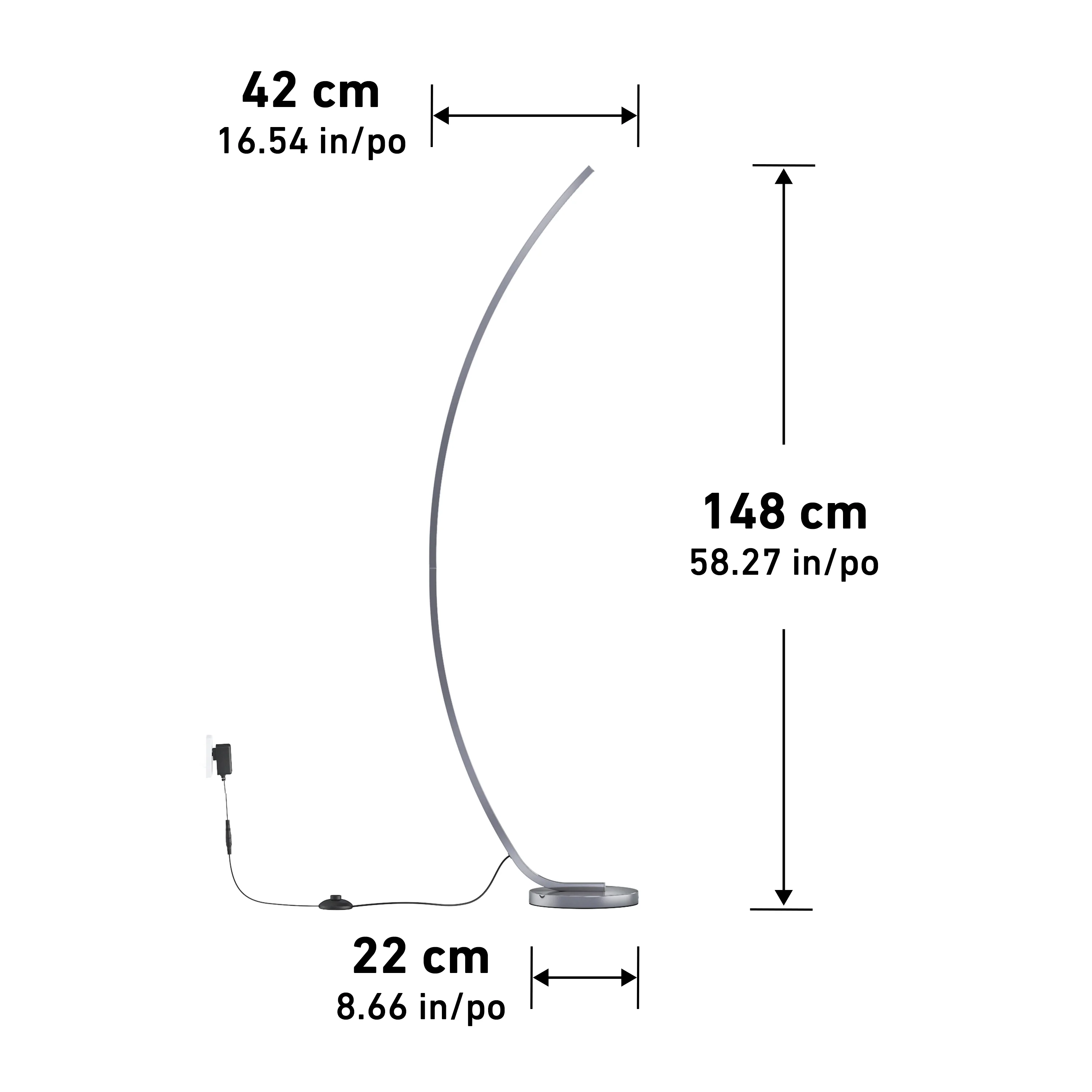 Arc LED Floor Lamp - Image 36