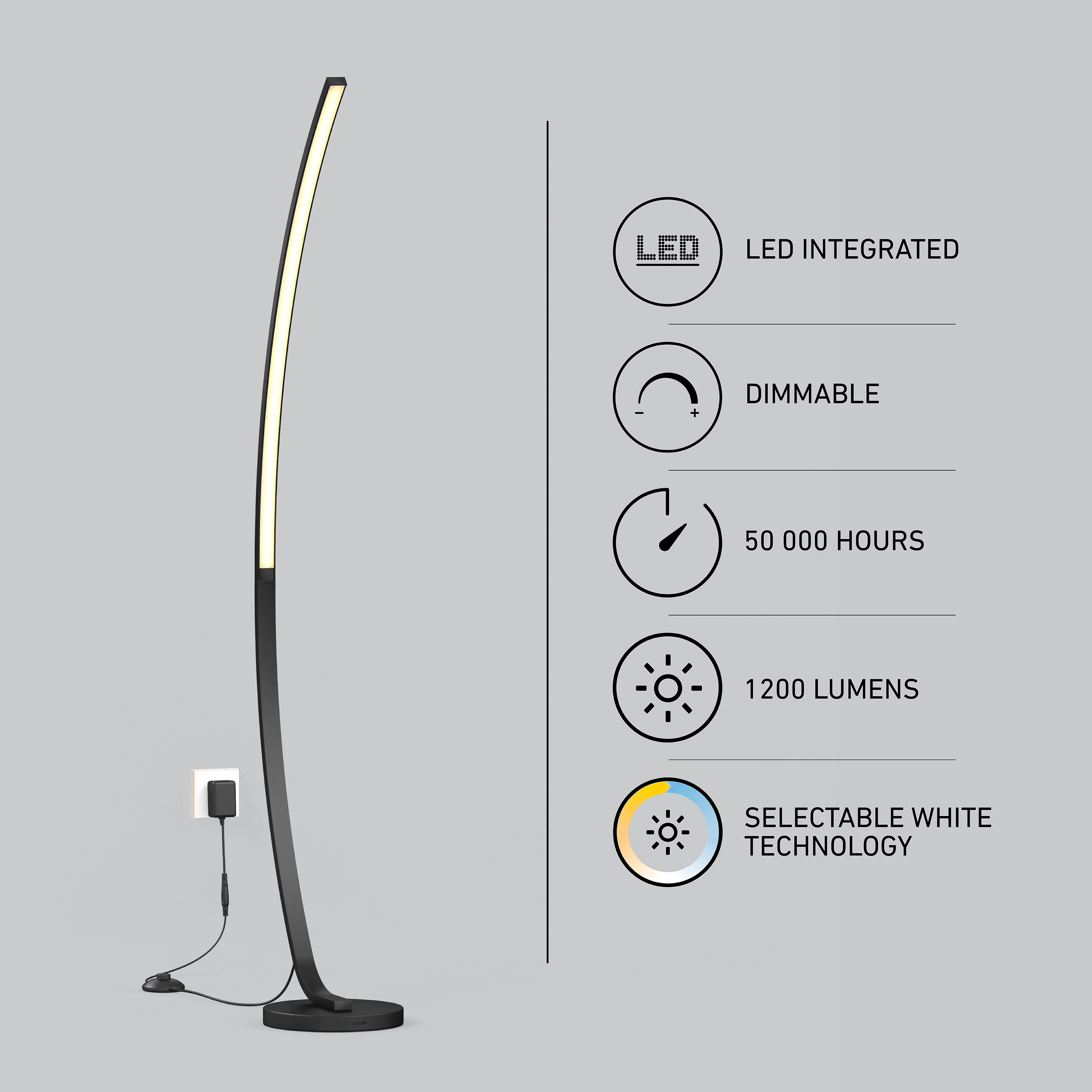 Arc LED Floor Lamp - Image 8