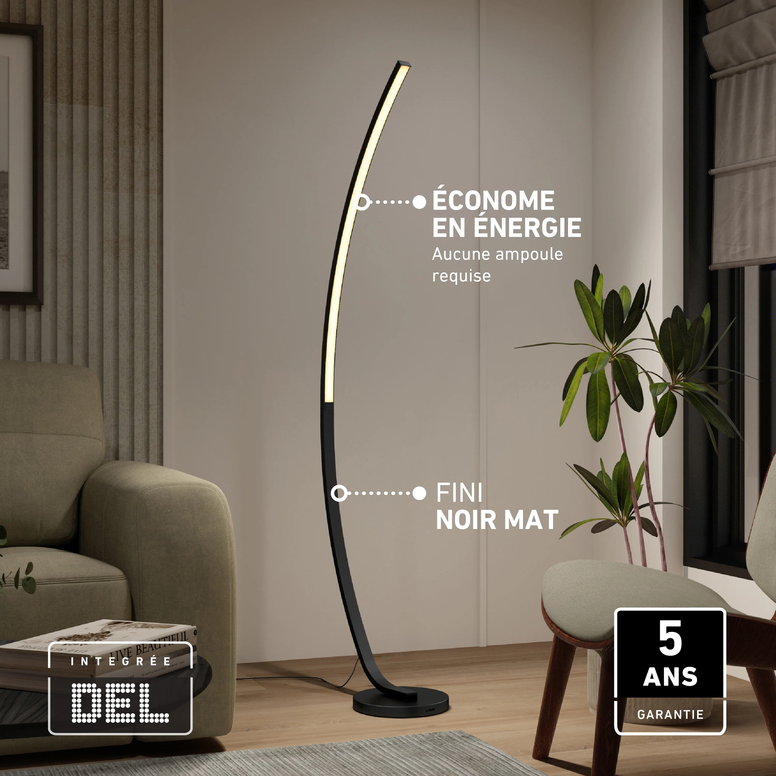 Arc LED Floor Lamp - Image 9