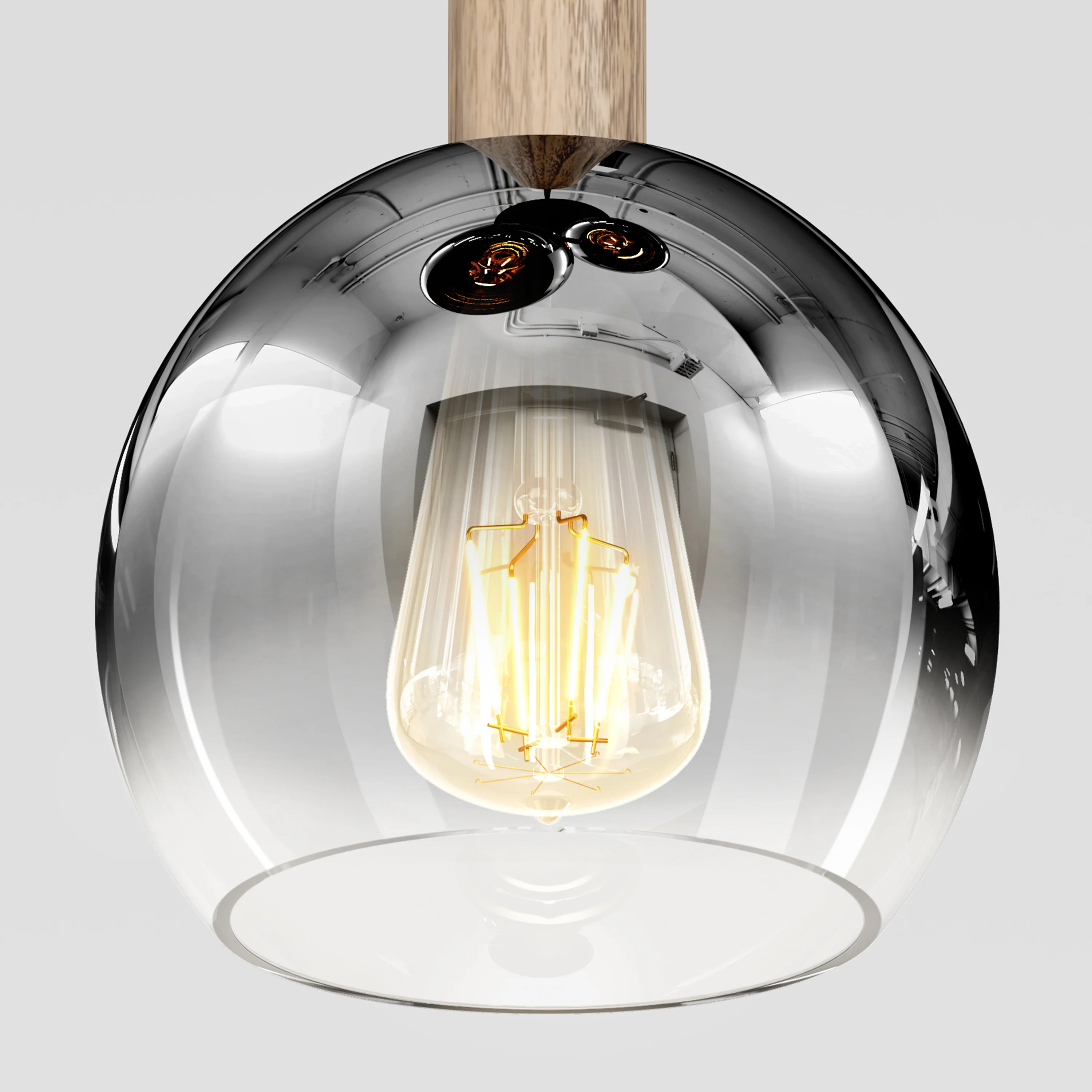 Ardel Spiral 3-Light Pendant without Bulbs - Image 18