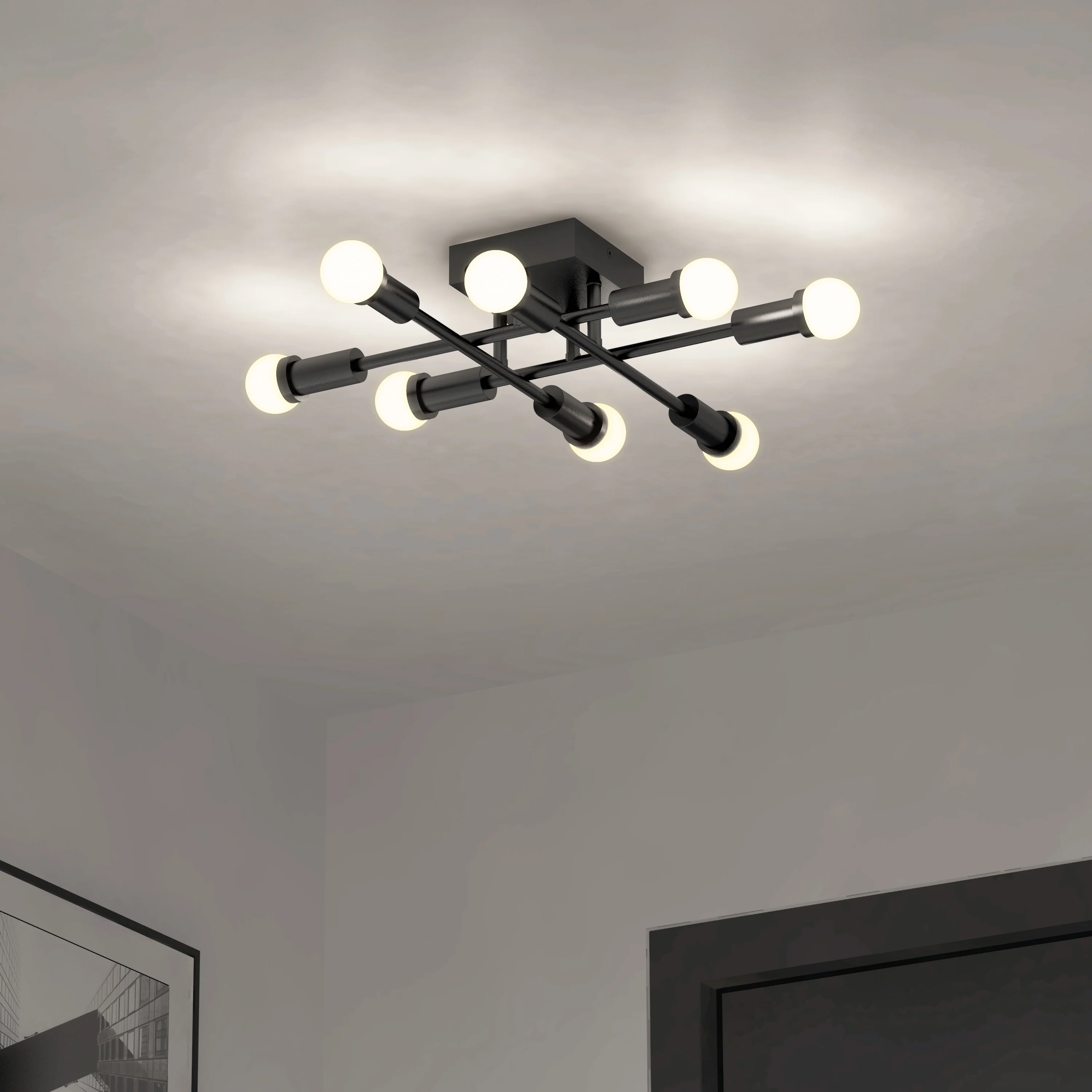 Aristo 21 in. (53 cm) Modern LED Flush Mount Ceiling Light 3 CCT - Image 11