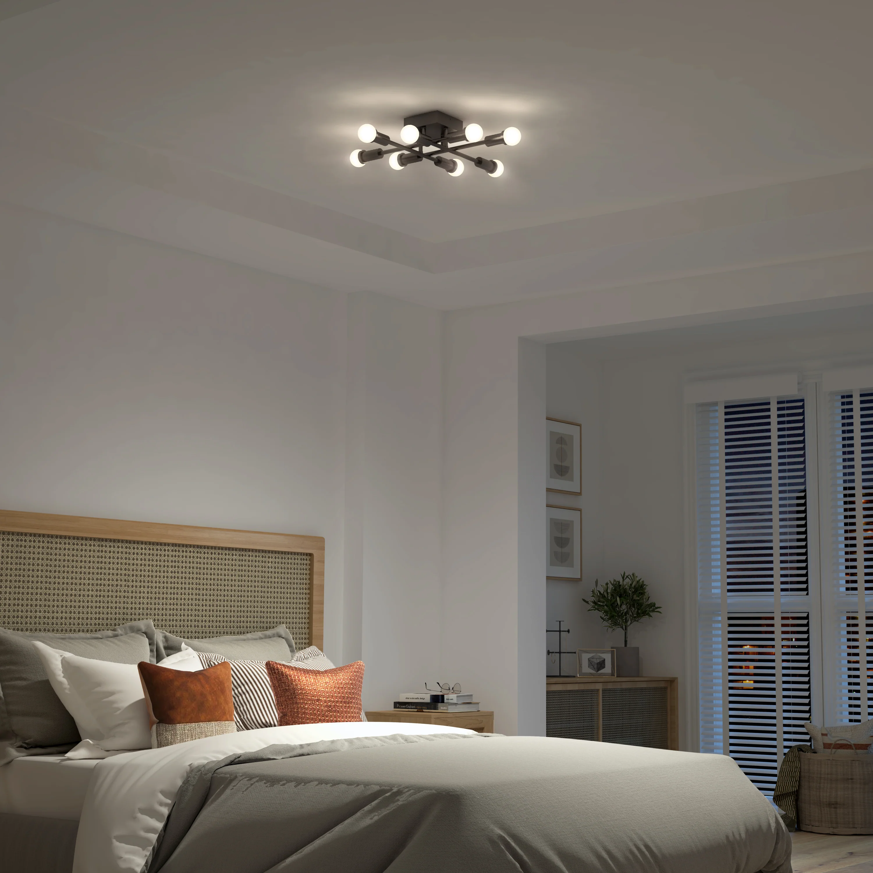 Aristo 21 in. (53 cm) Modern LED Flush Mount Ceiling Light 3 CCT - Image 12