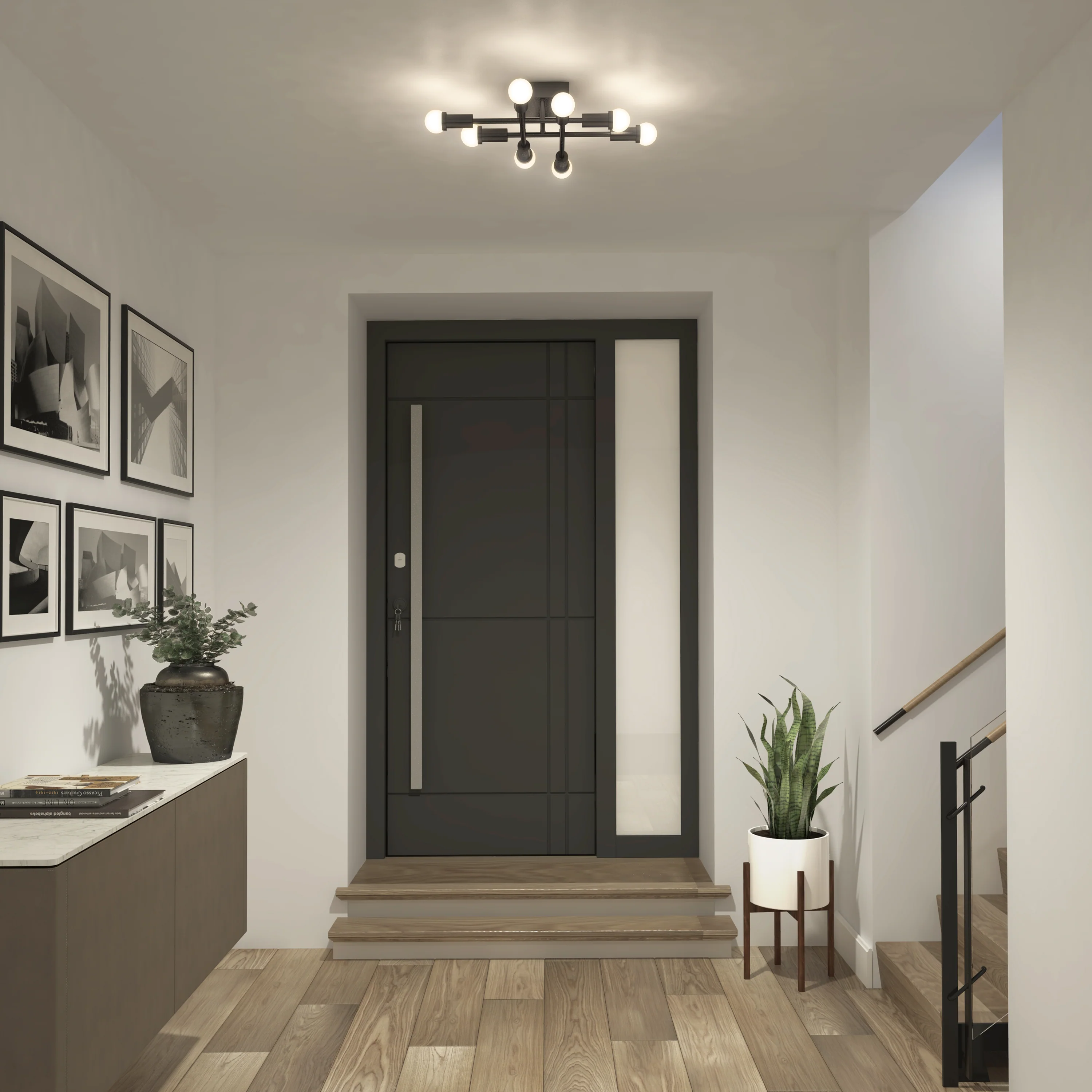 Aristo 21 in. (53 cm) Modern LED Flush Mount Ceiling Light 3 CCT - Image 2