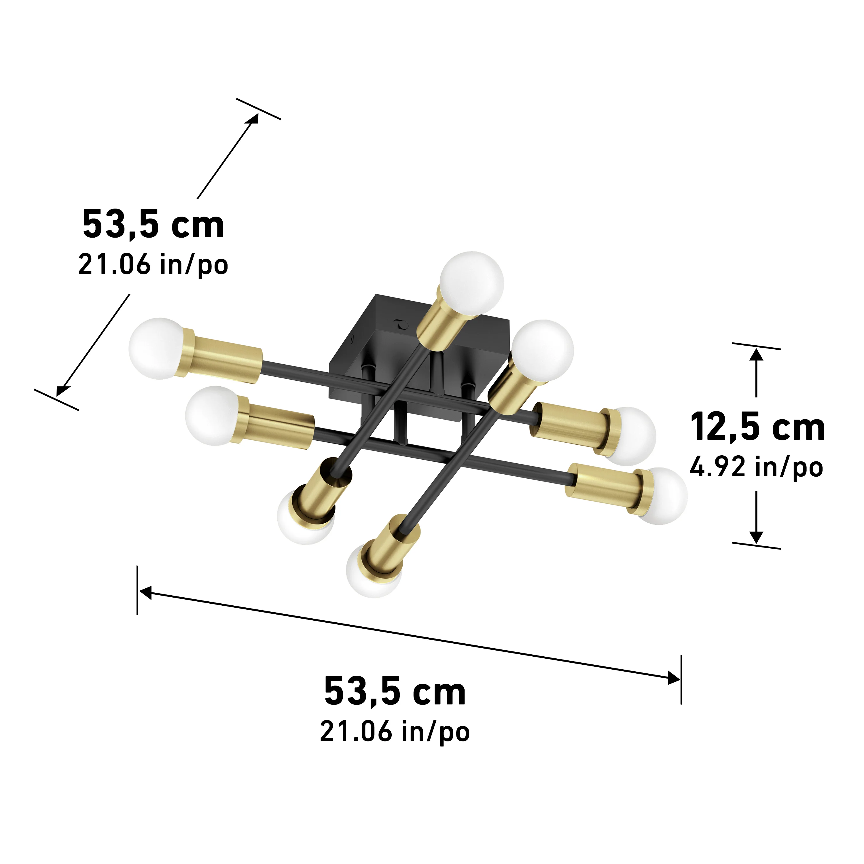 Aristo 21 in. (53 cm) Modern LED Flush Mount Ceiling Light 3 CCT - Image 27