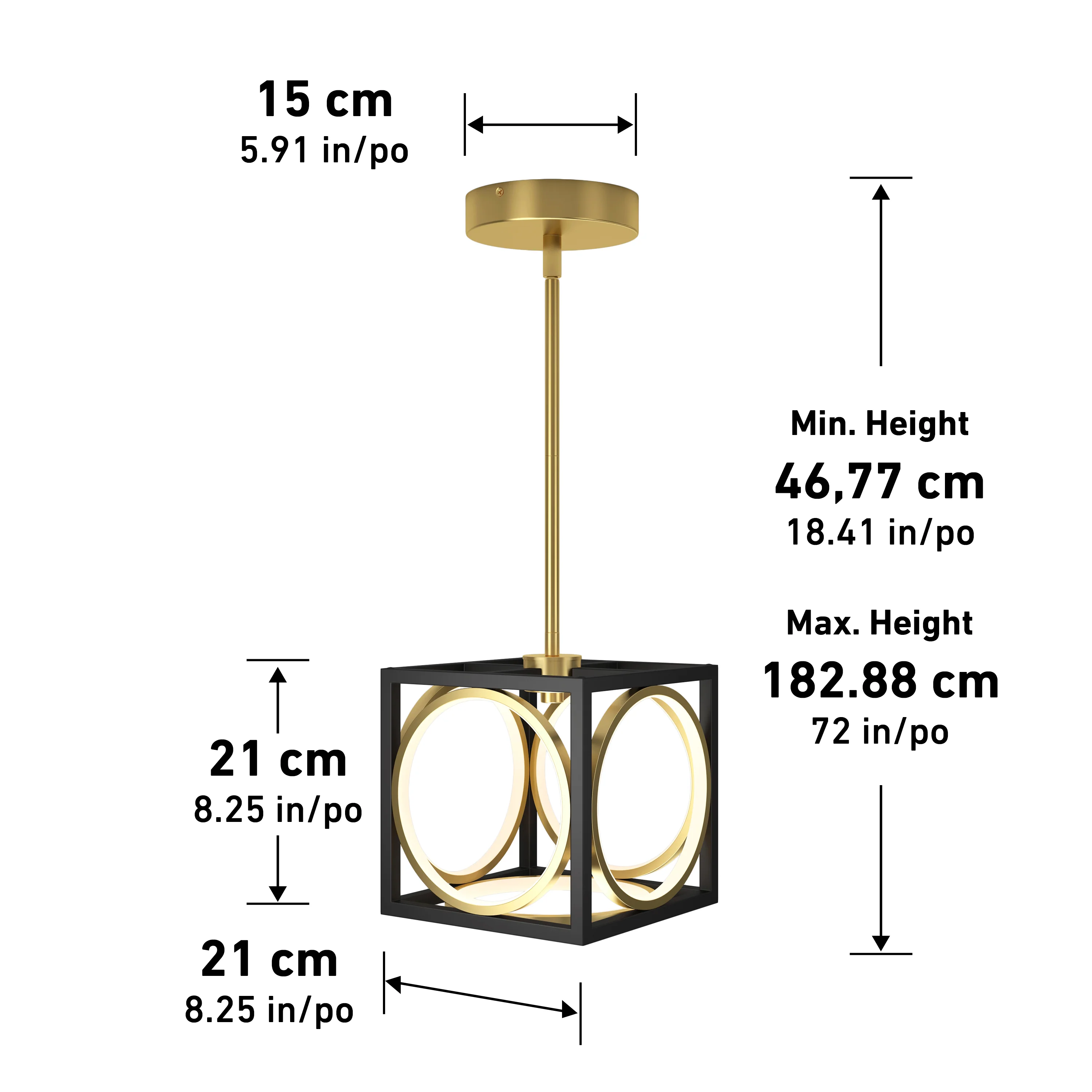 Astoria LED modern pendant light - Image 18