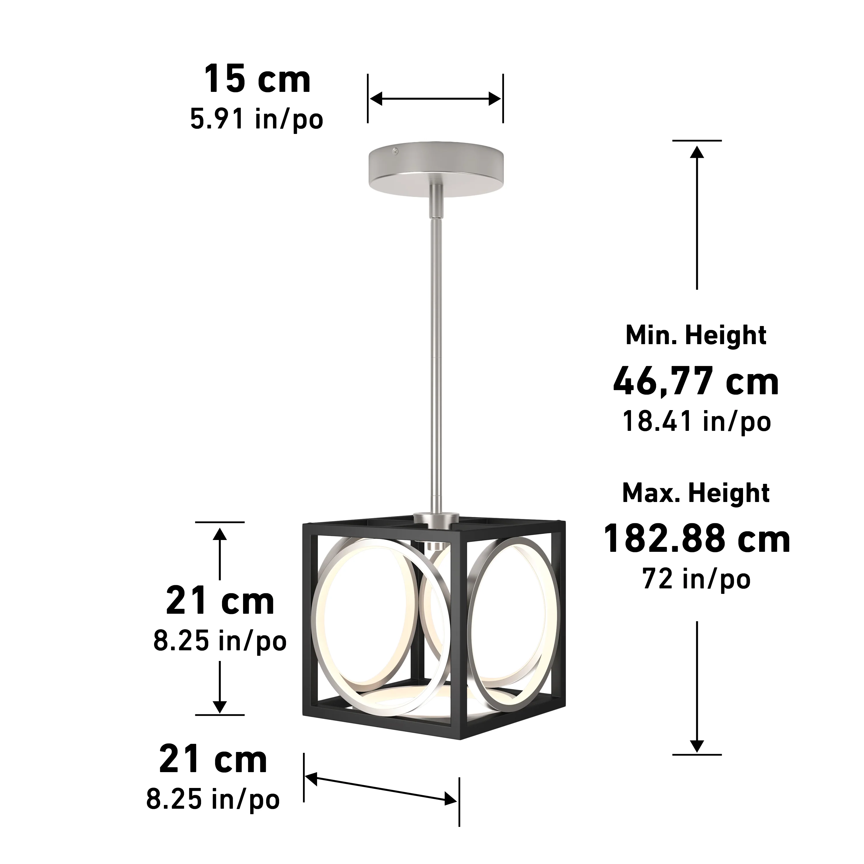 Astoria LED modern pendant light - Image 9