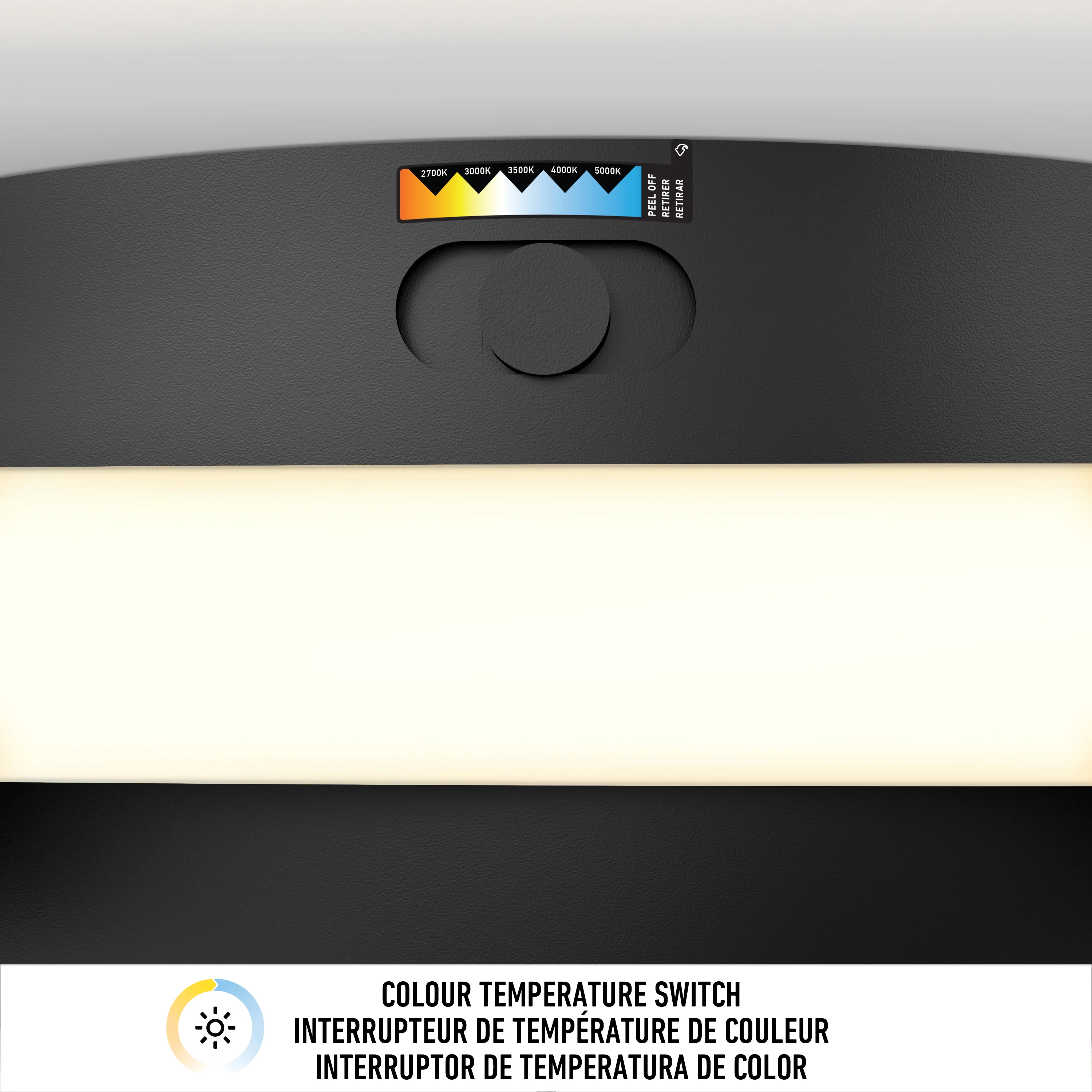 Atomic 15 in. (38 cm) Modern LED Flush Mount Ceiling Light 5 CCT - Image 24