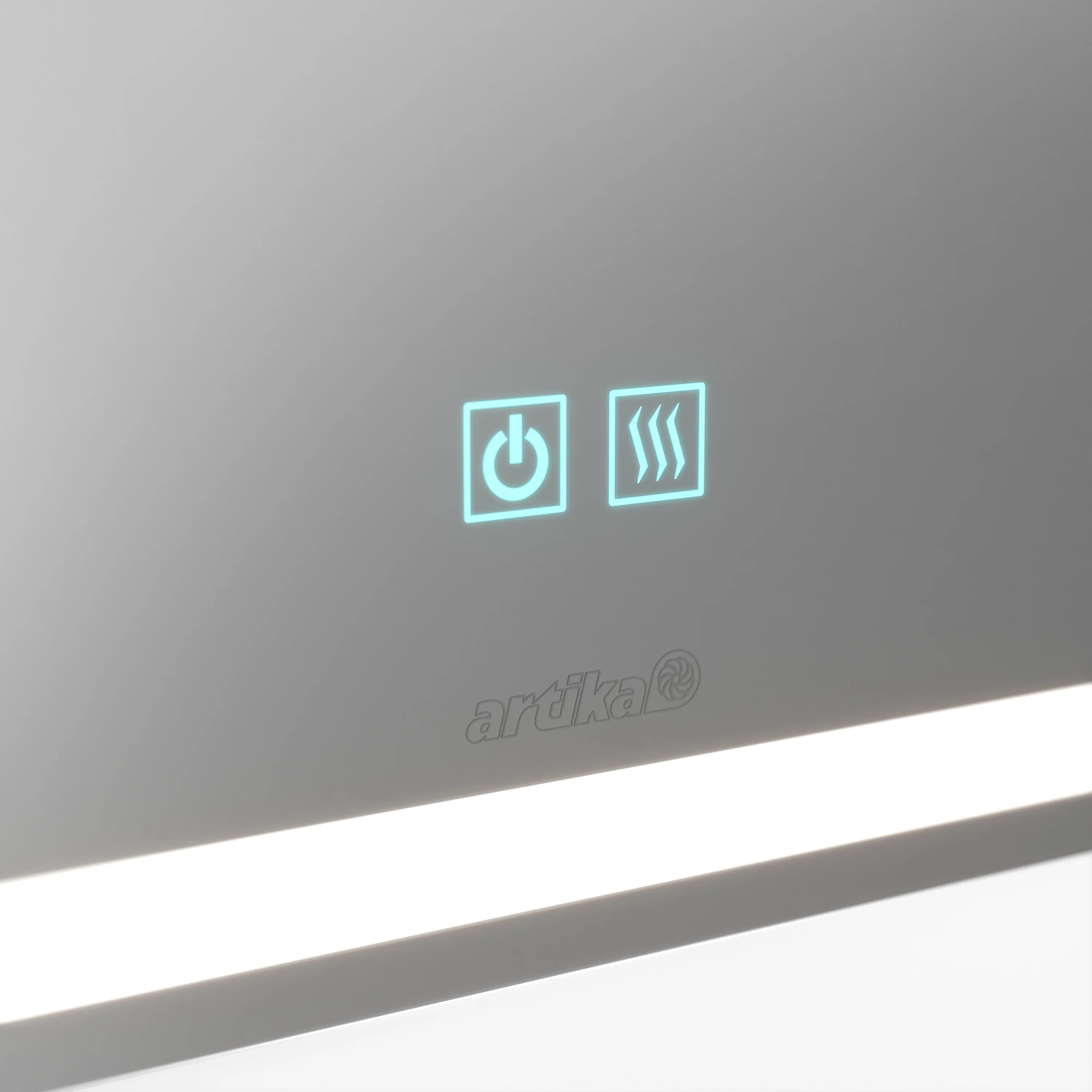 Aurea 24 in. x 31 in. (61 x 79 cm) Anti-Fog LED Bathroom Mirror - Image 4