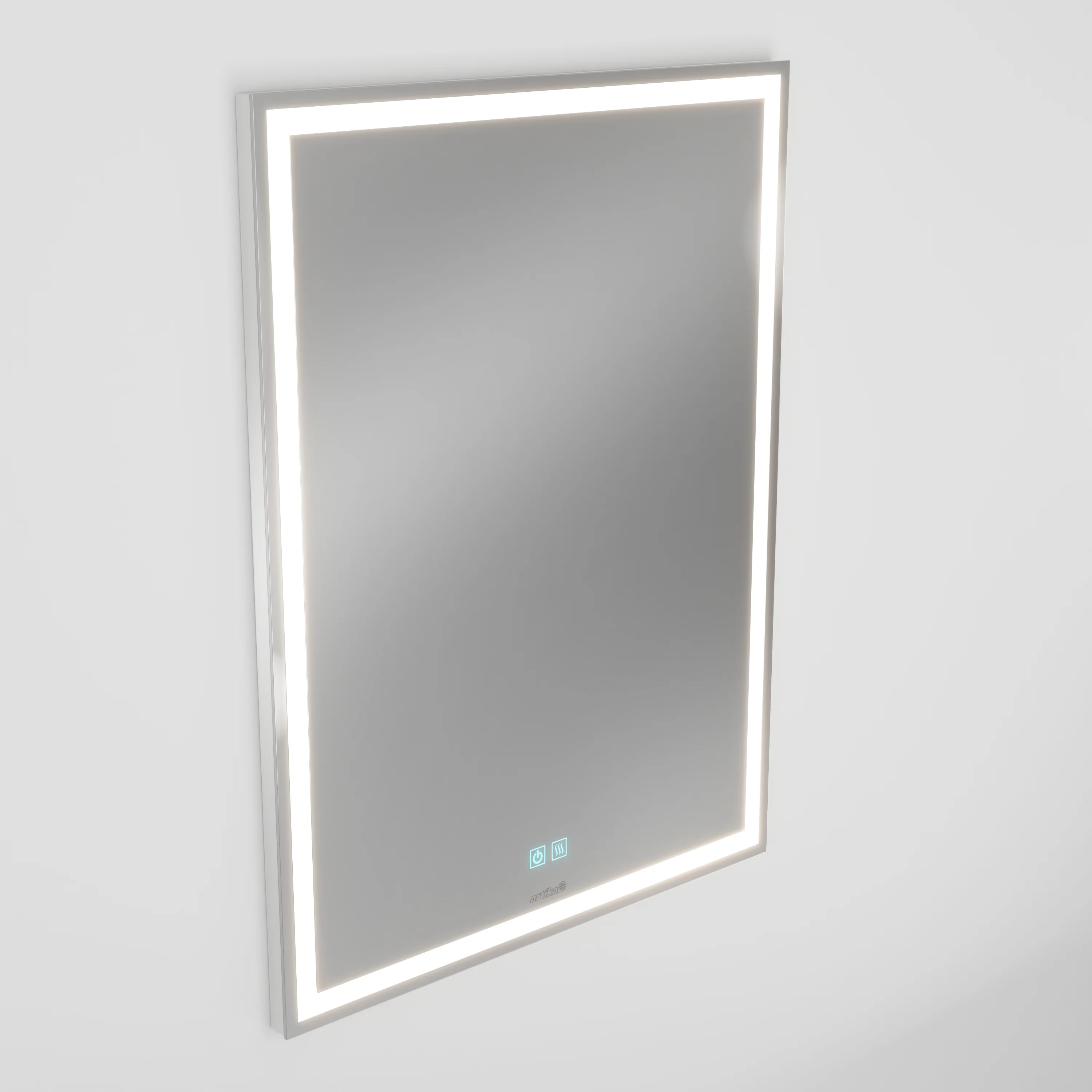 Aurea 24 in. x 31 in. (61 x 79 cm) Anti-Fog LED Bathroom Mirror - Image 5