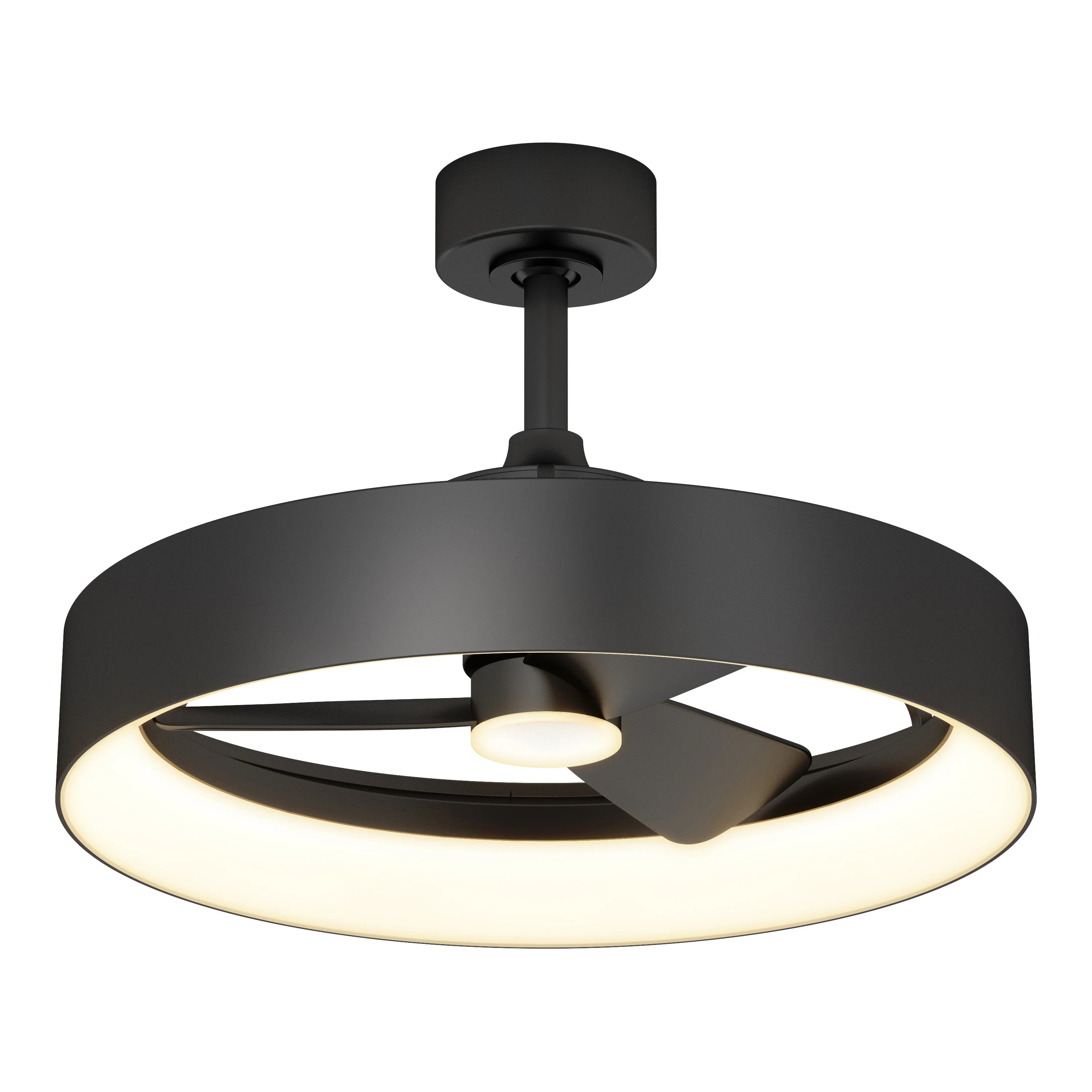 Austin 23 in. (59 cm) LED modern fandelier ceiling fan with light - includes remote - Image 12