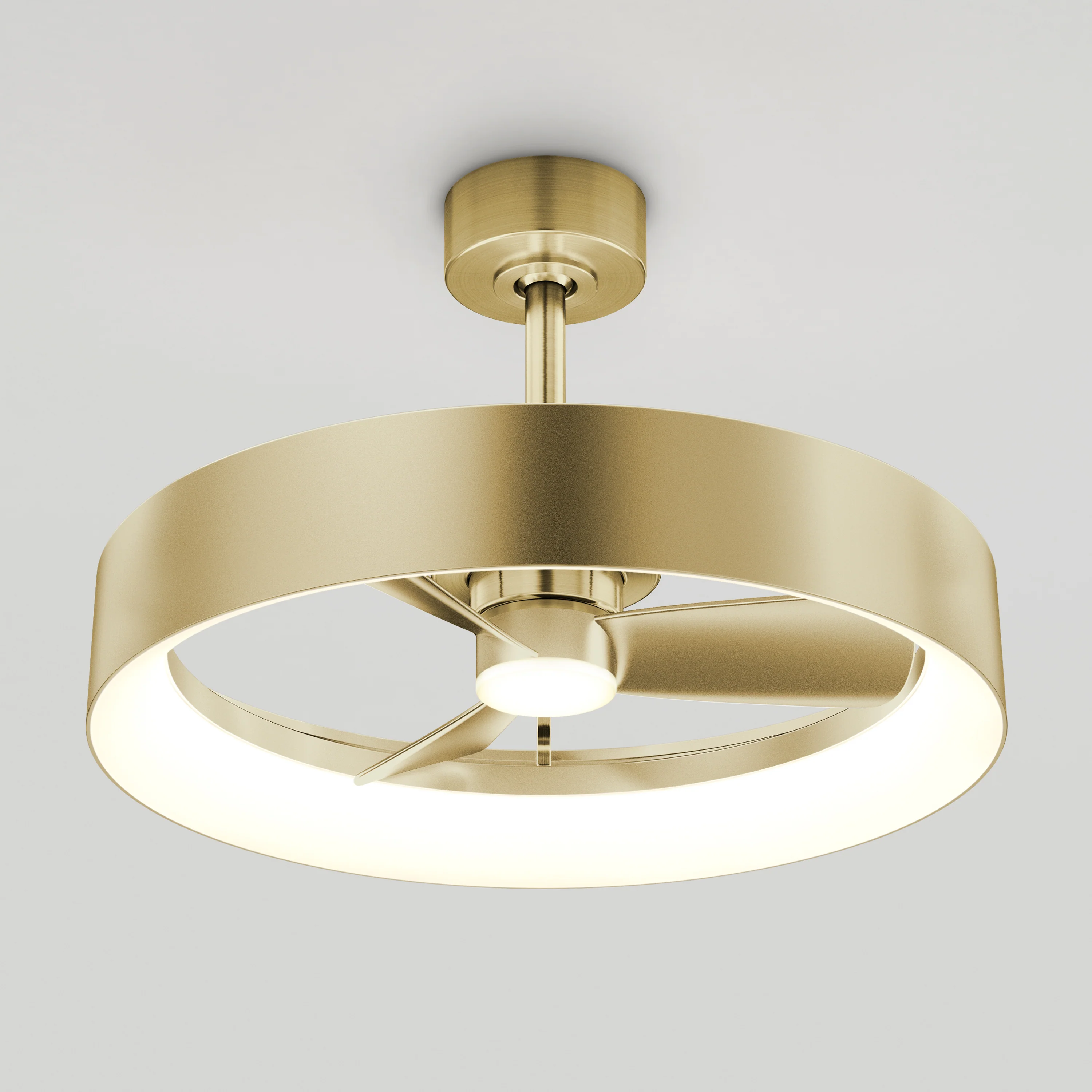 Austin 23 in. (59 cm) LED modern fandelier ceiling fan with light - includes remote - Image 31