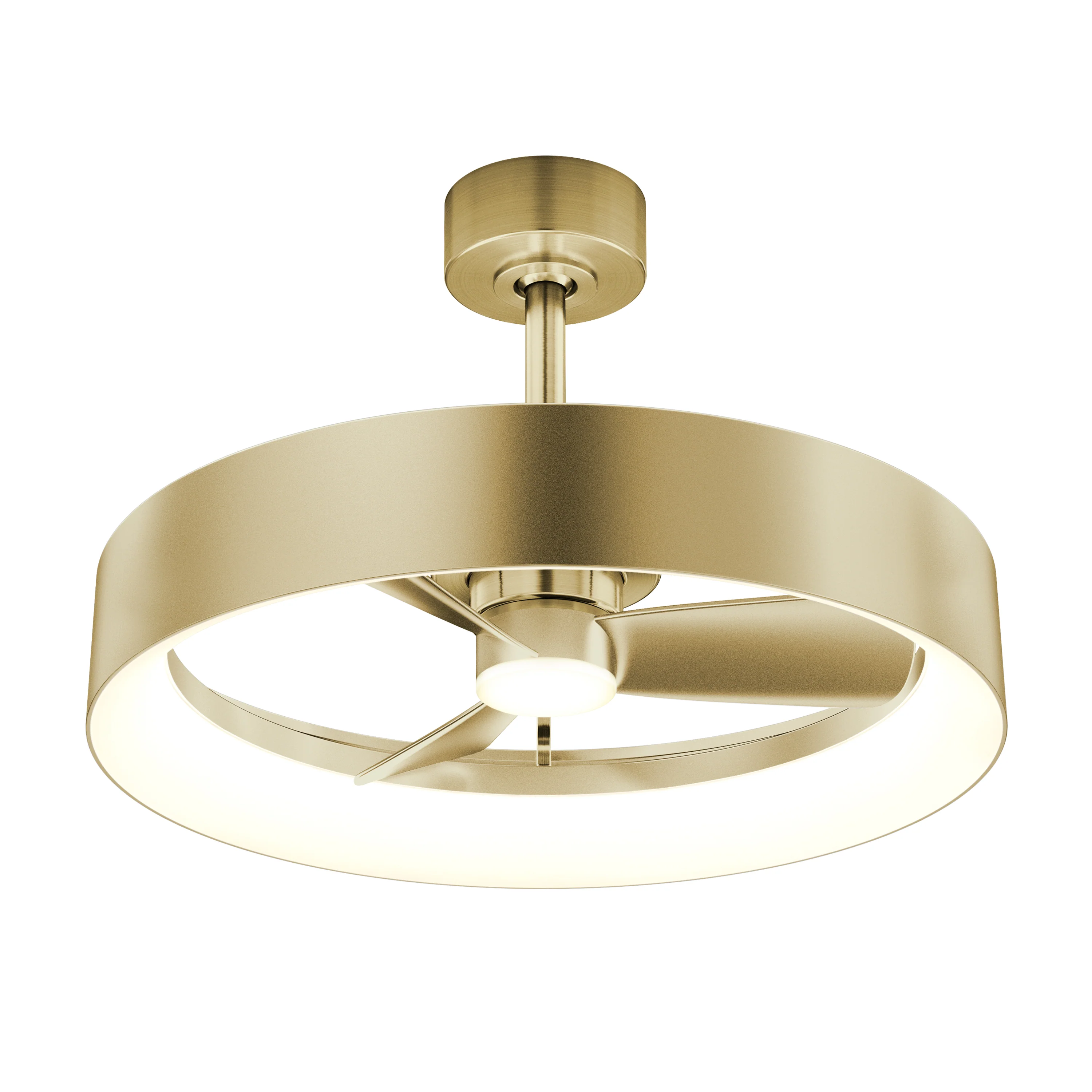 Austin 23 in. (59 cm) LED modern fandelier ceiling fan with light - includes remote - Image 43