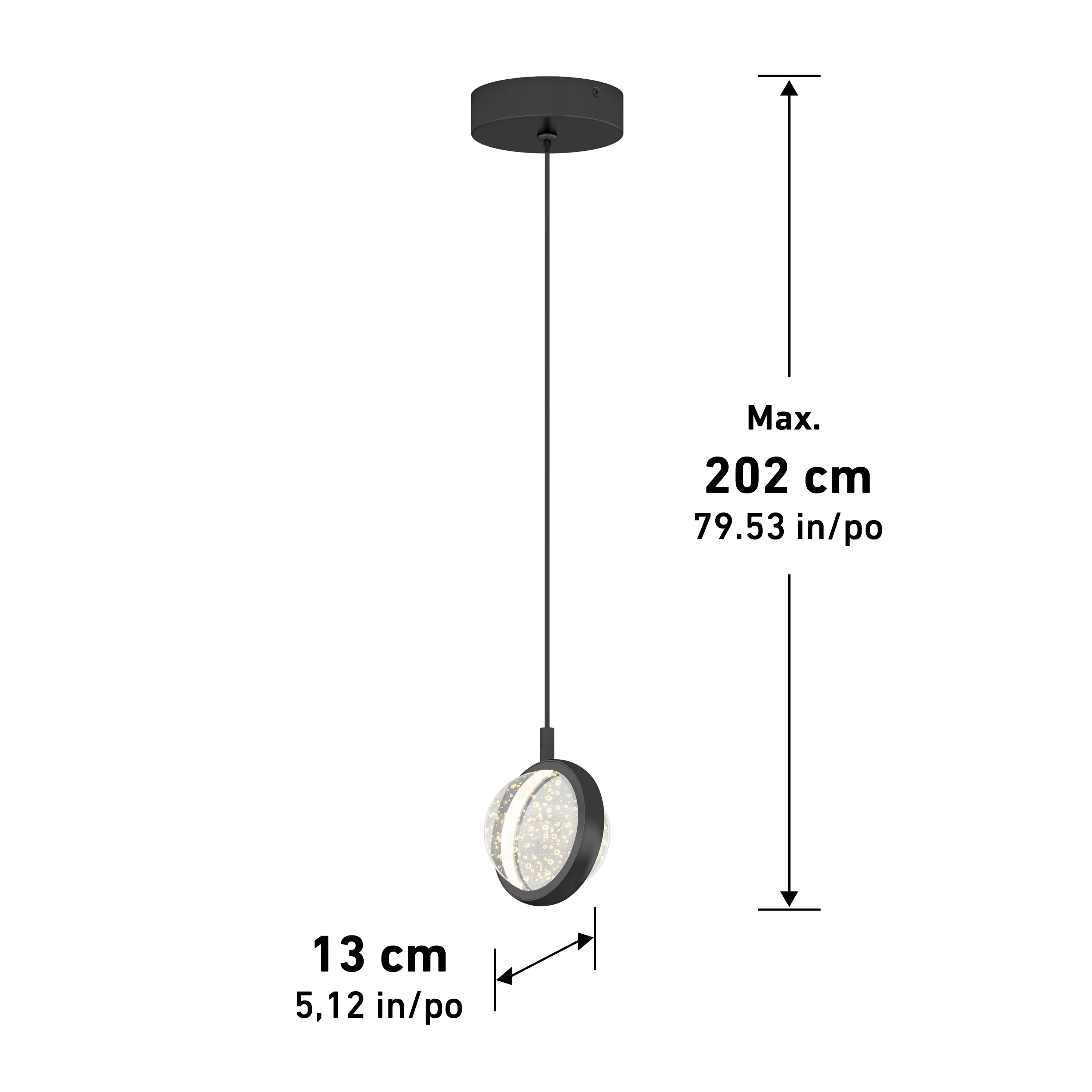 Avalon LED 1-light pendant - Image 9