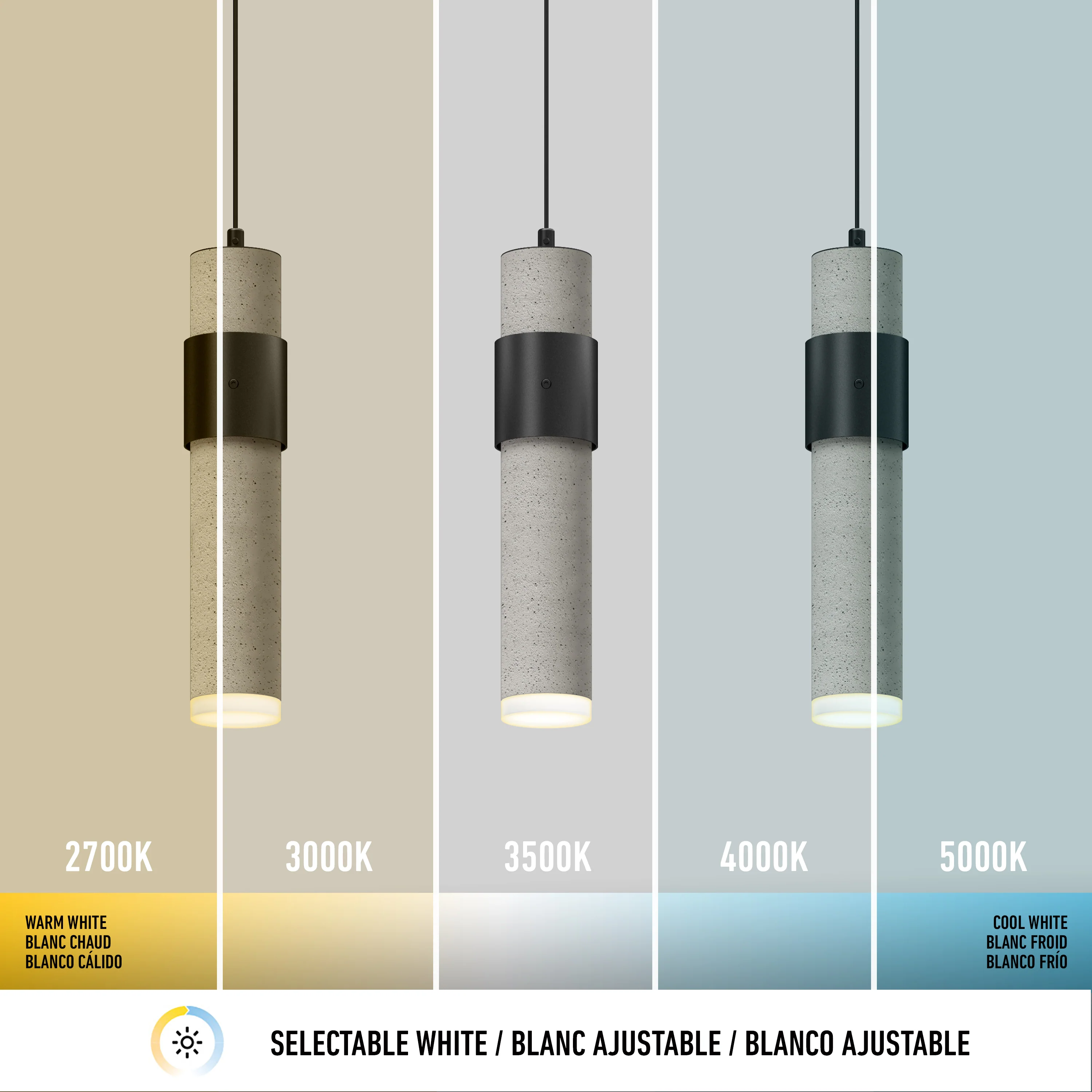 Barden 3-light LED pendant light - Image 12