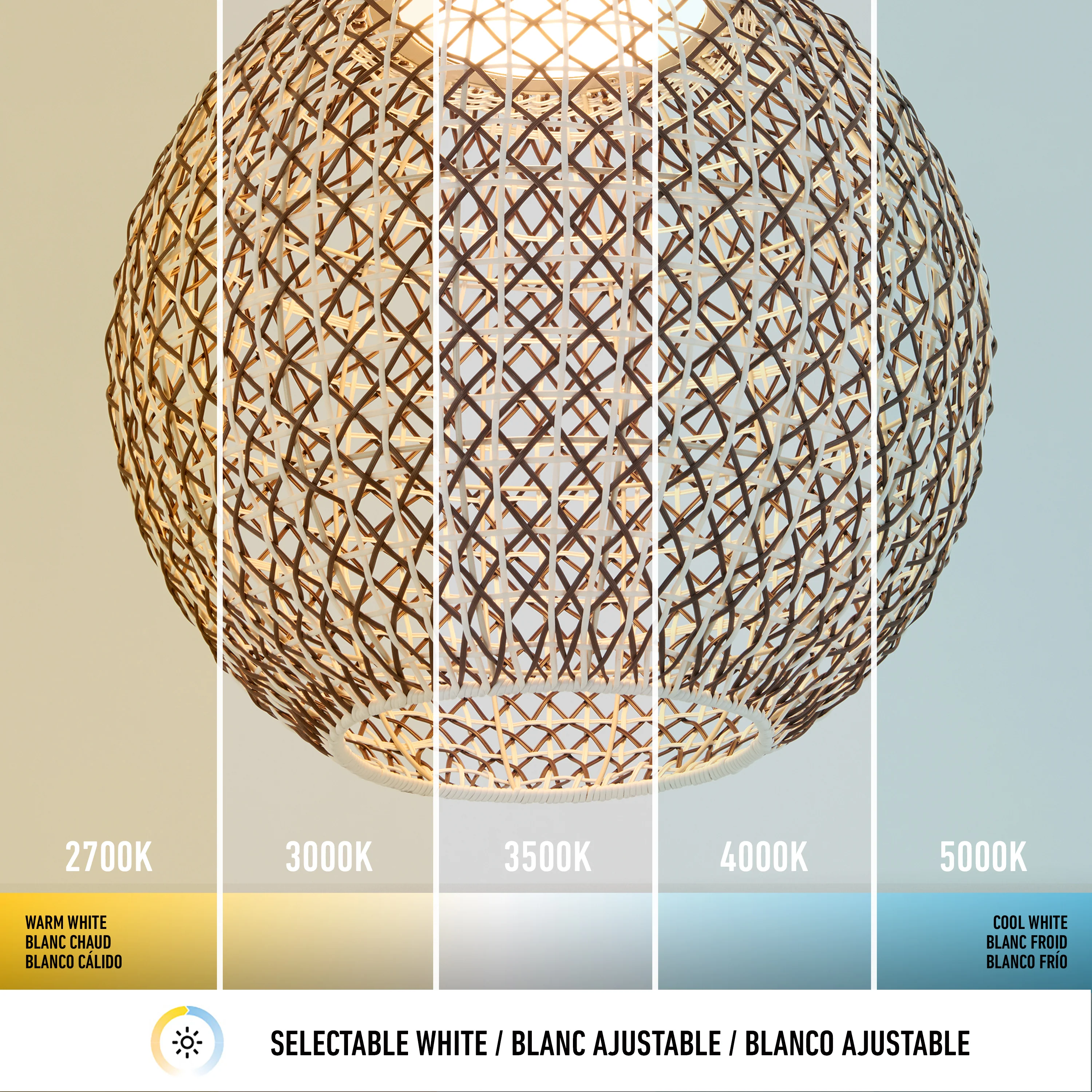 Benson LED pendant light 5 CCT - Image 9