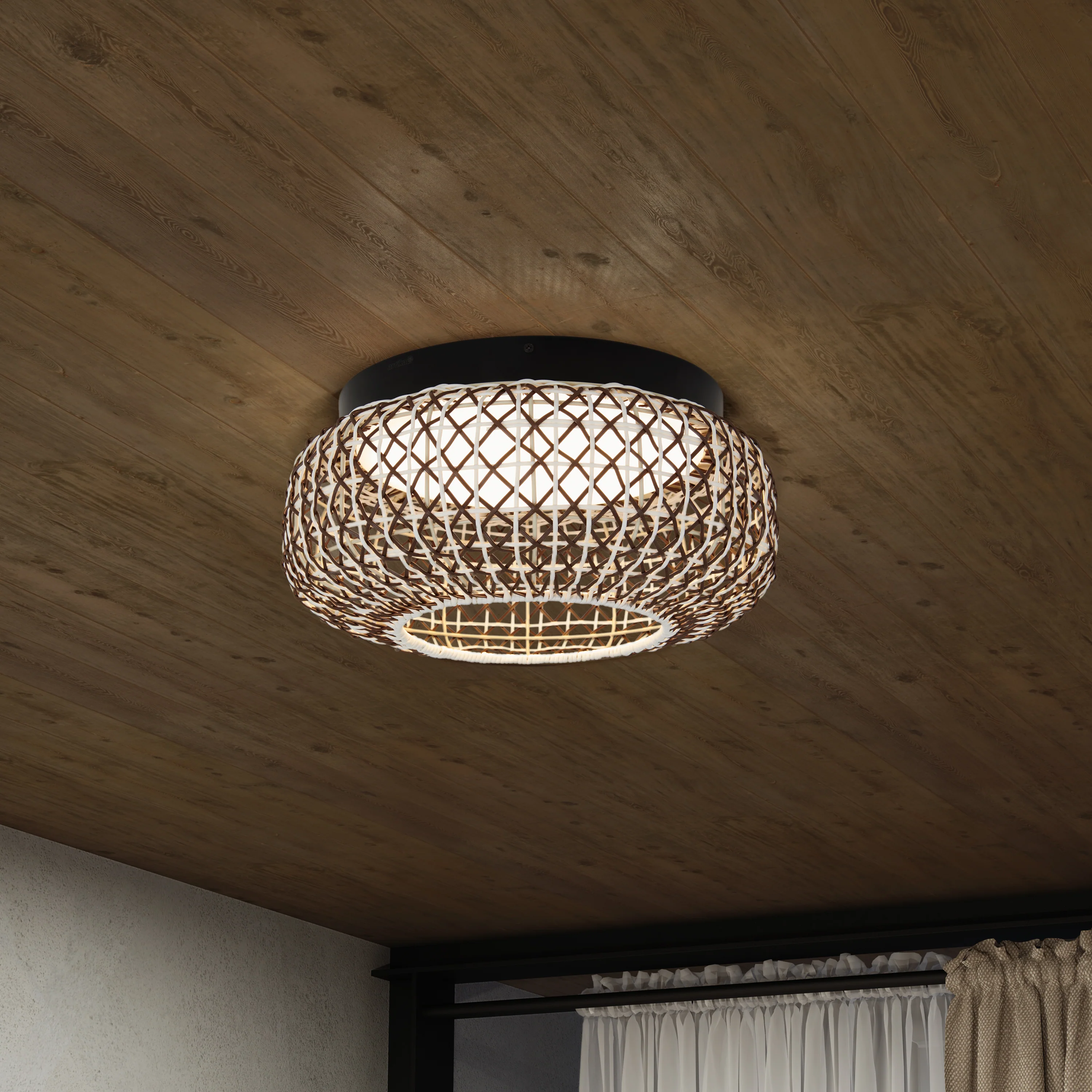Benson 15 in. (39 cm) Modern LED Flush Mount Ceiling Light 5 CCT - Image 12