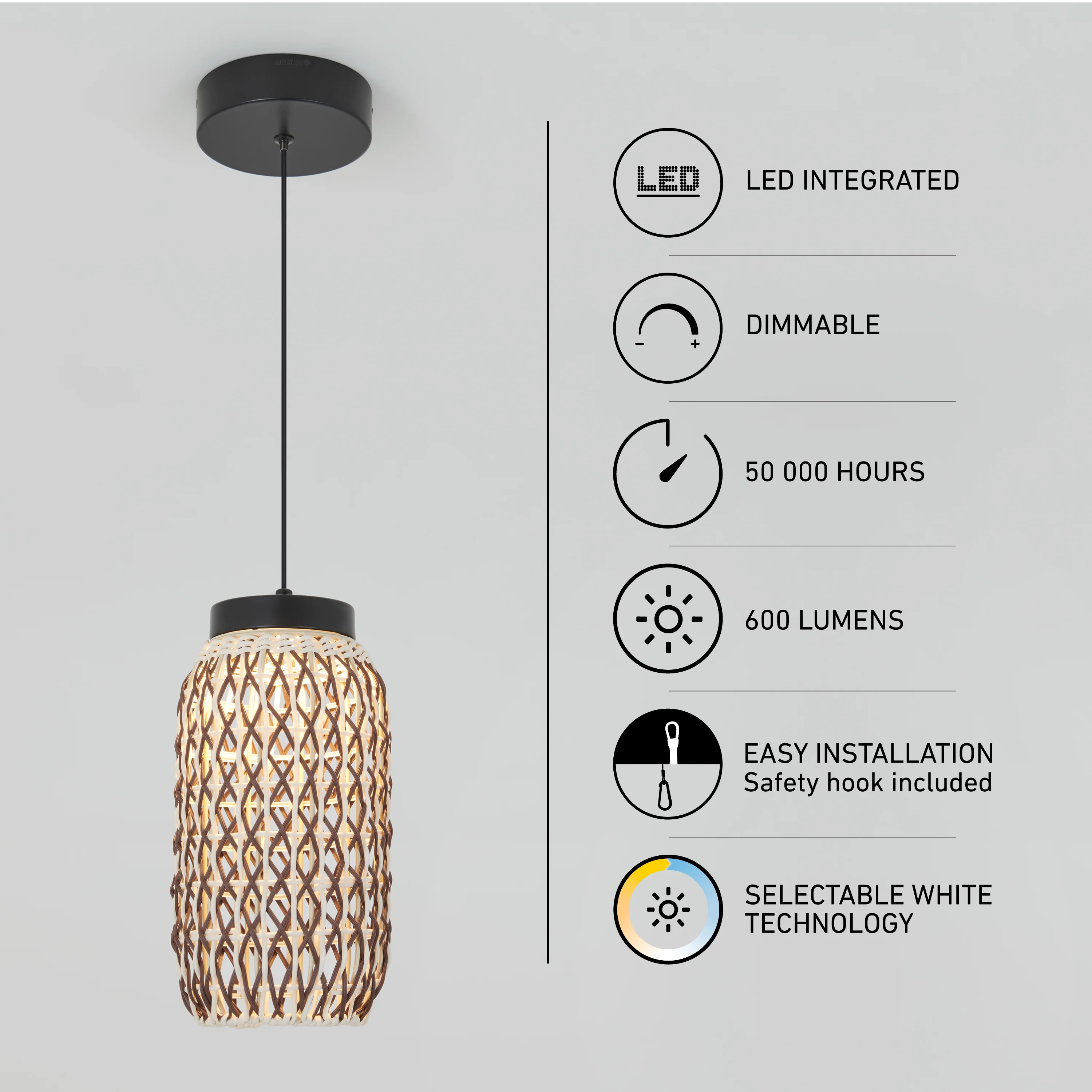 Benson Mini LED pendant light 5 CCT - Image 10