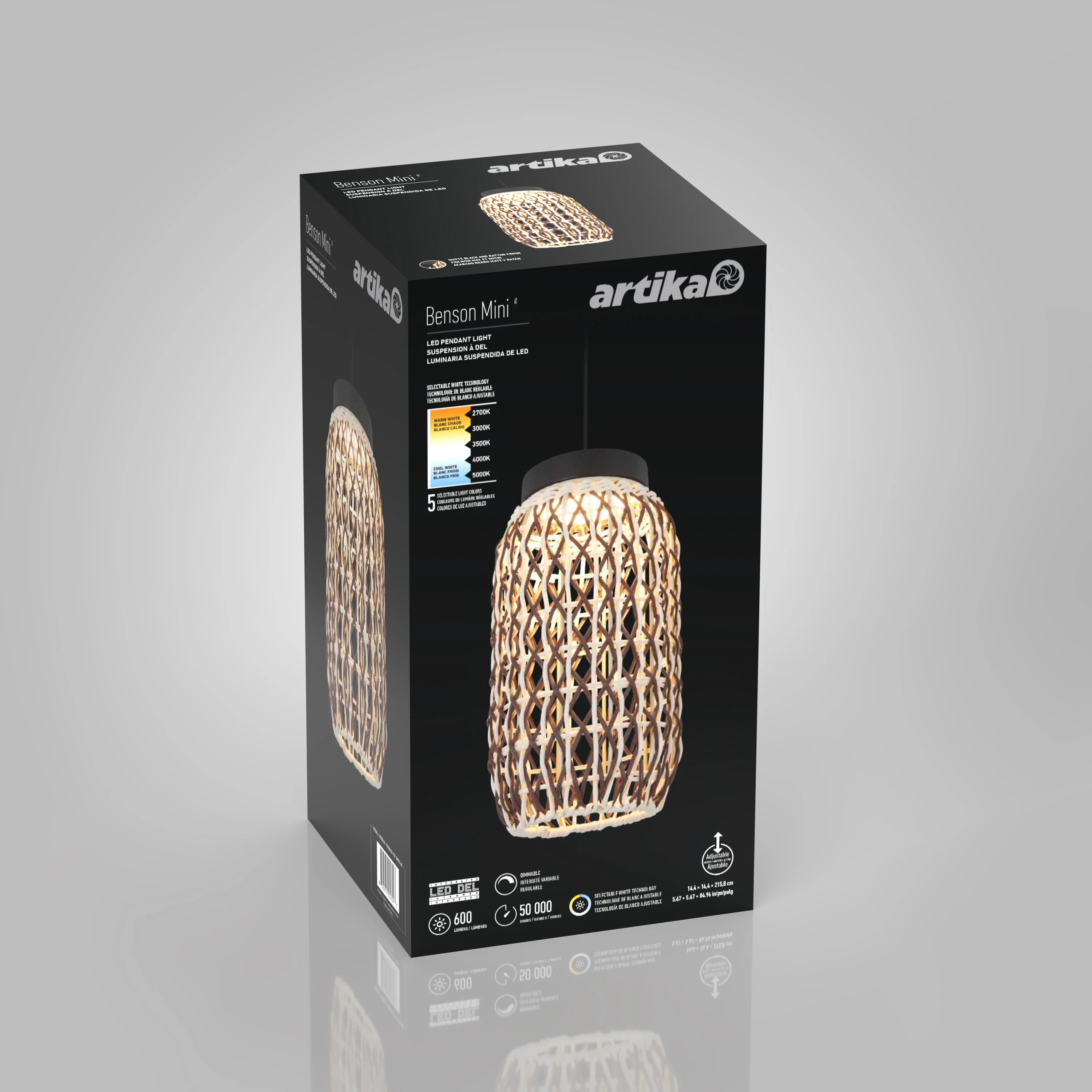 Benson Mini LED pendant light 5 CCT - Image 14