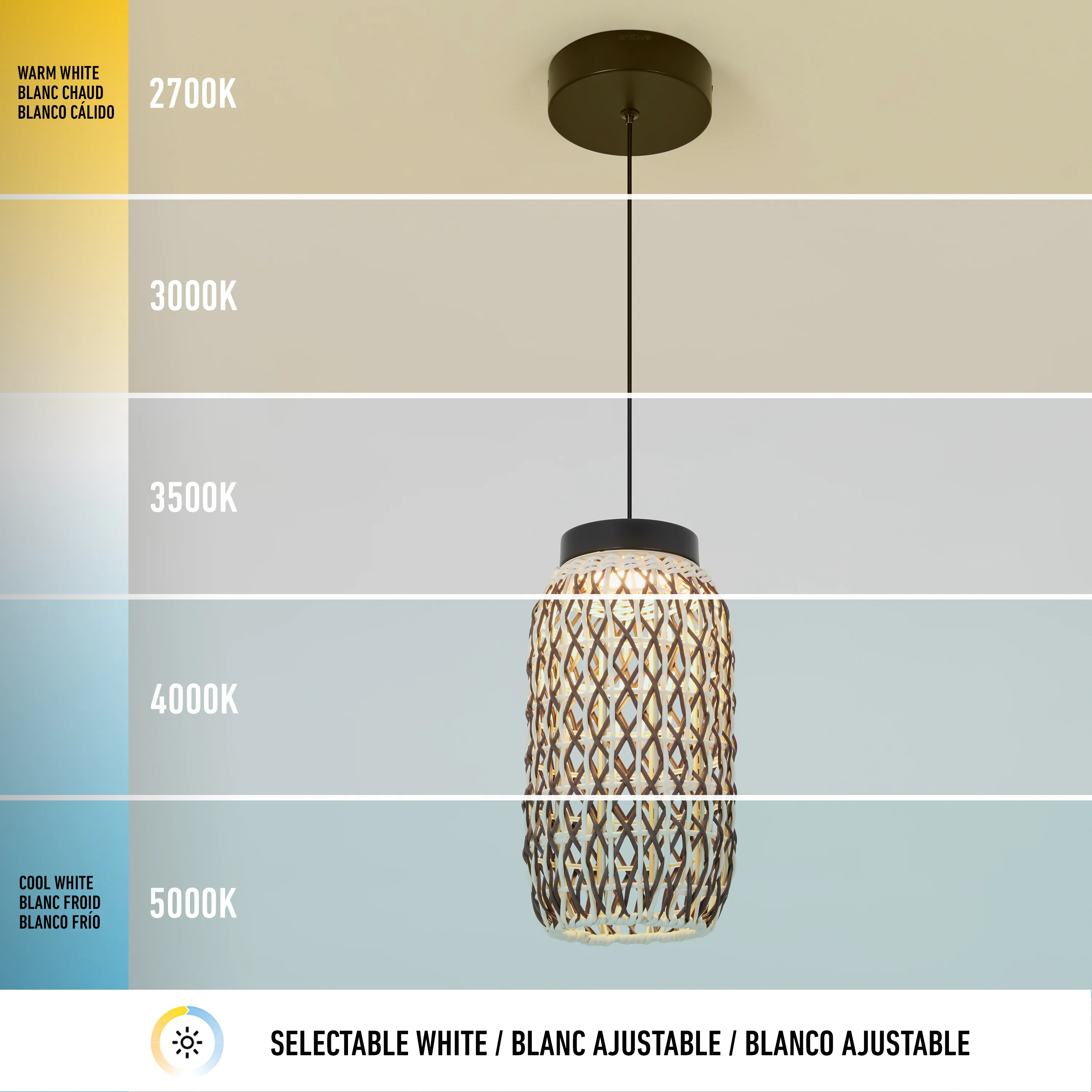 Benson Mini LED pendant light 5 CCT - Image 9