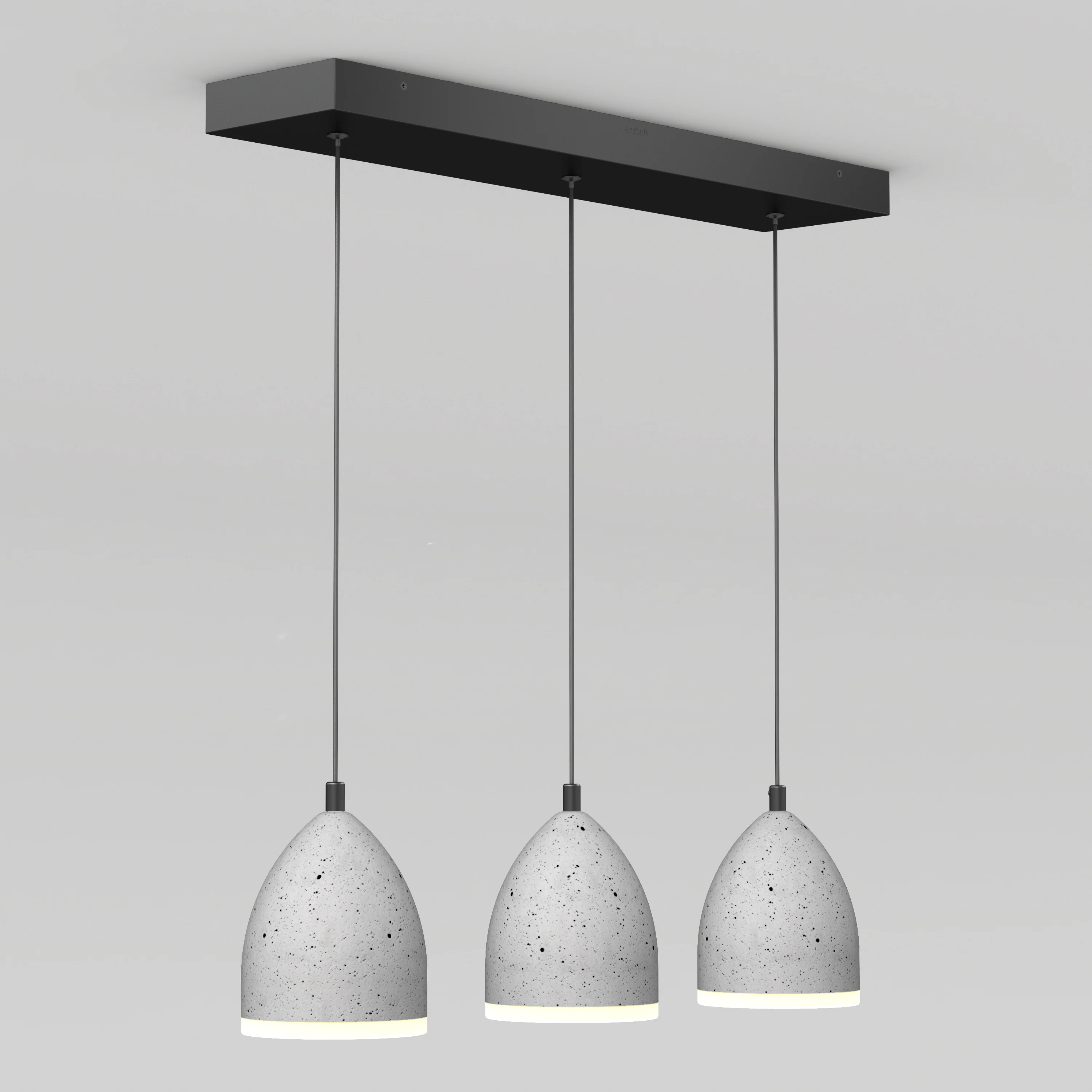 Bergen 3-light LED pendant light - Image 3