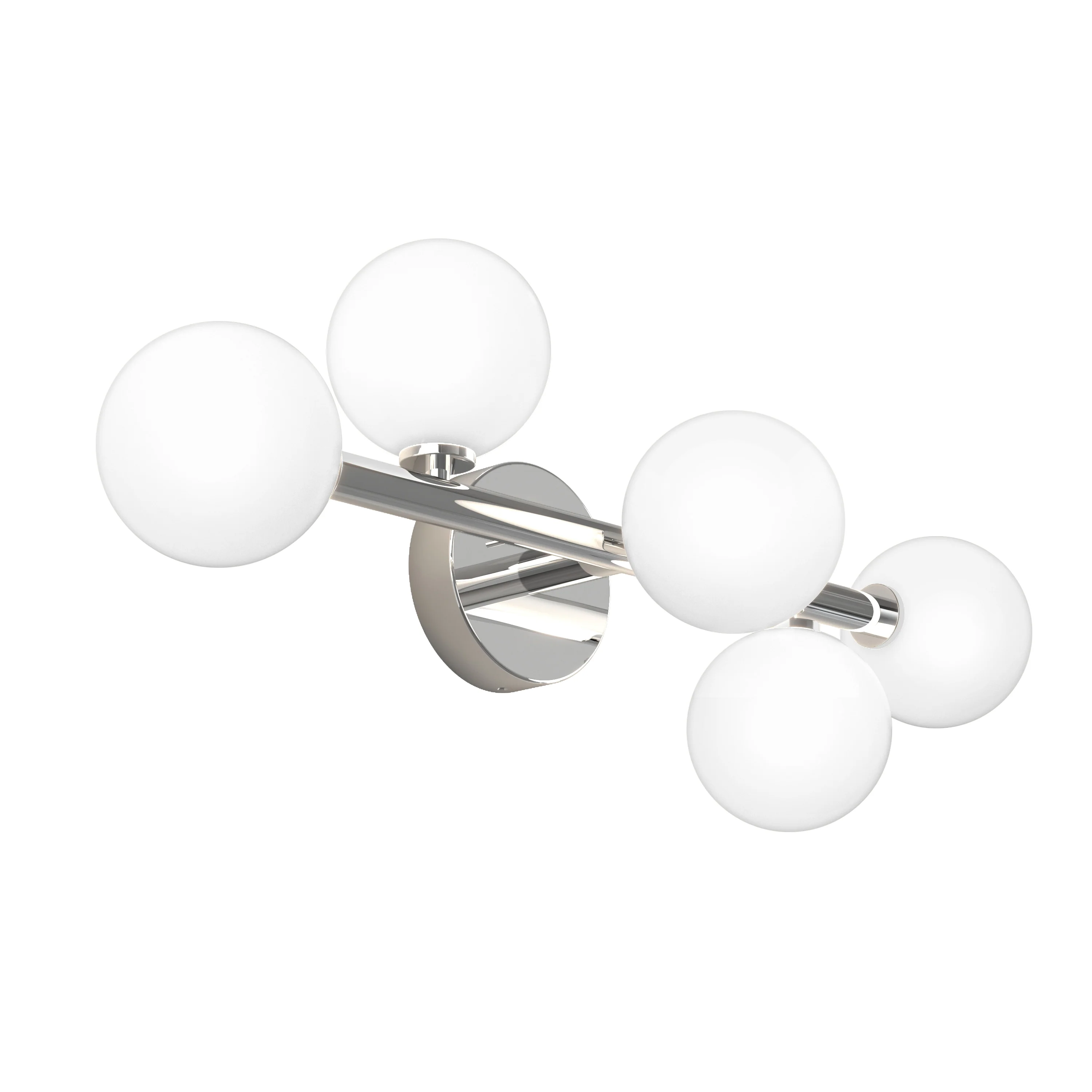 Bloom 27-in (69 cm) 5-Light Modern LED Vanity Light for Bathroom - Image 15