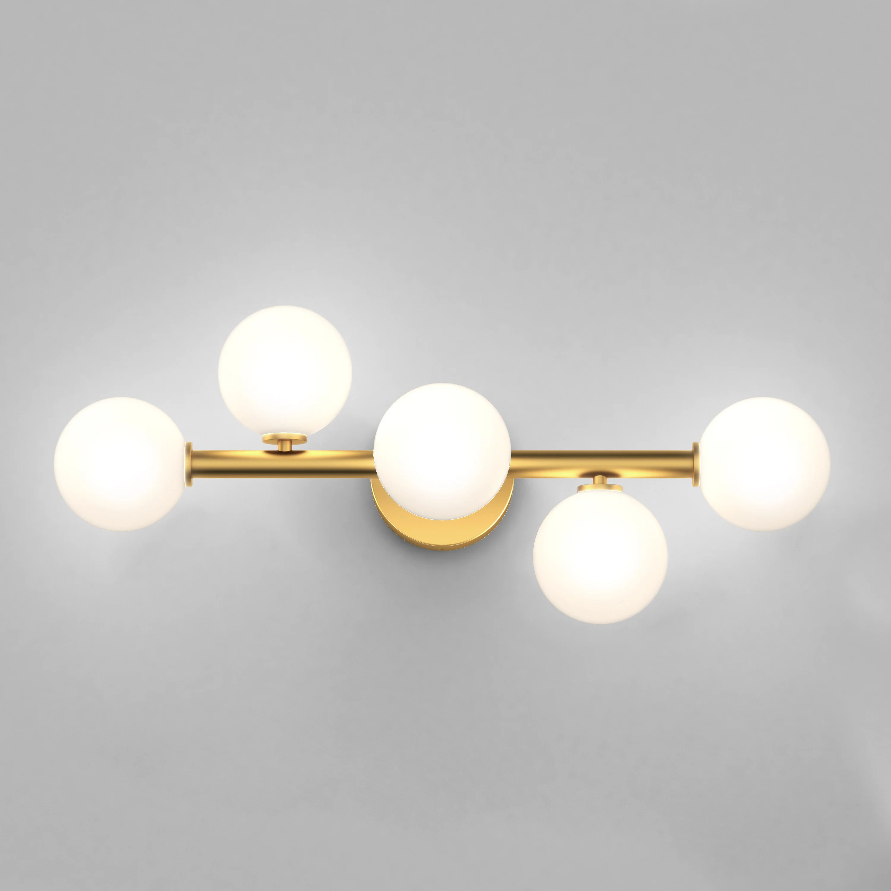 Bloom 27-in (69 cm) 5-Light Modern LED Vanity Light for Bathroom - Image 19