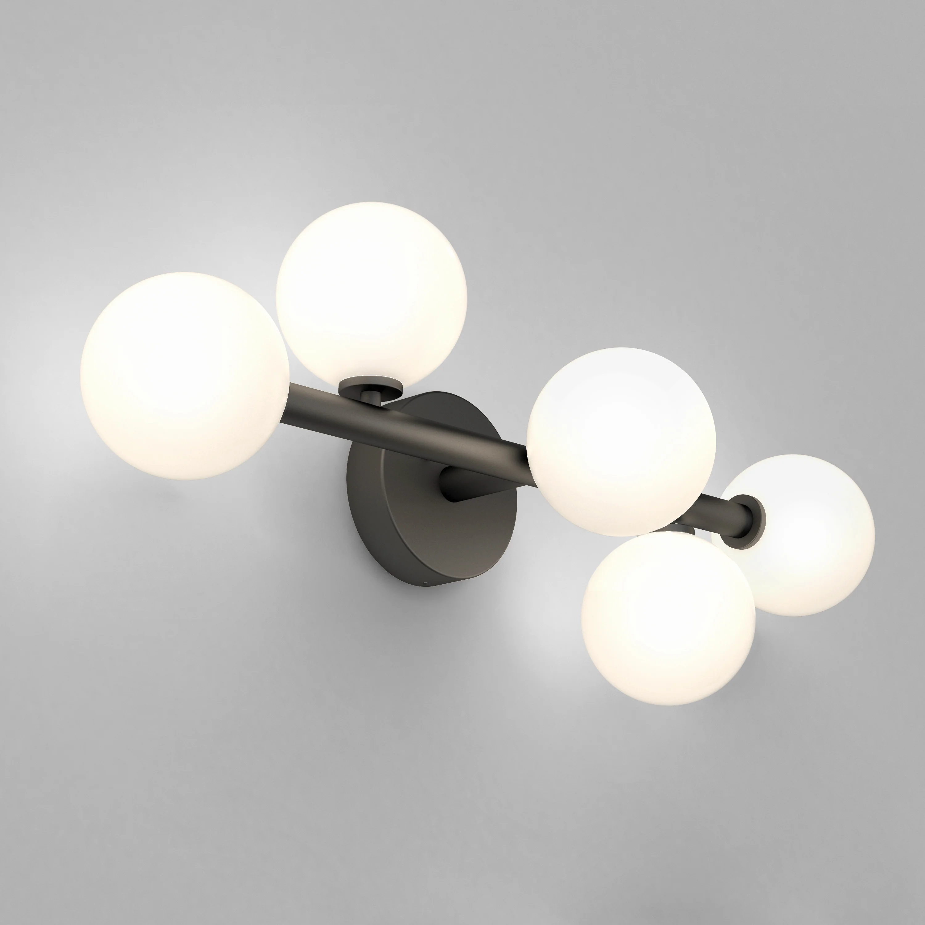 Bloom 27-in (69 cm) 5-Light Modern LED Vanity Light for Bathroom - Image 2