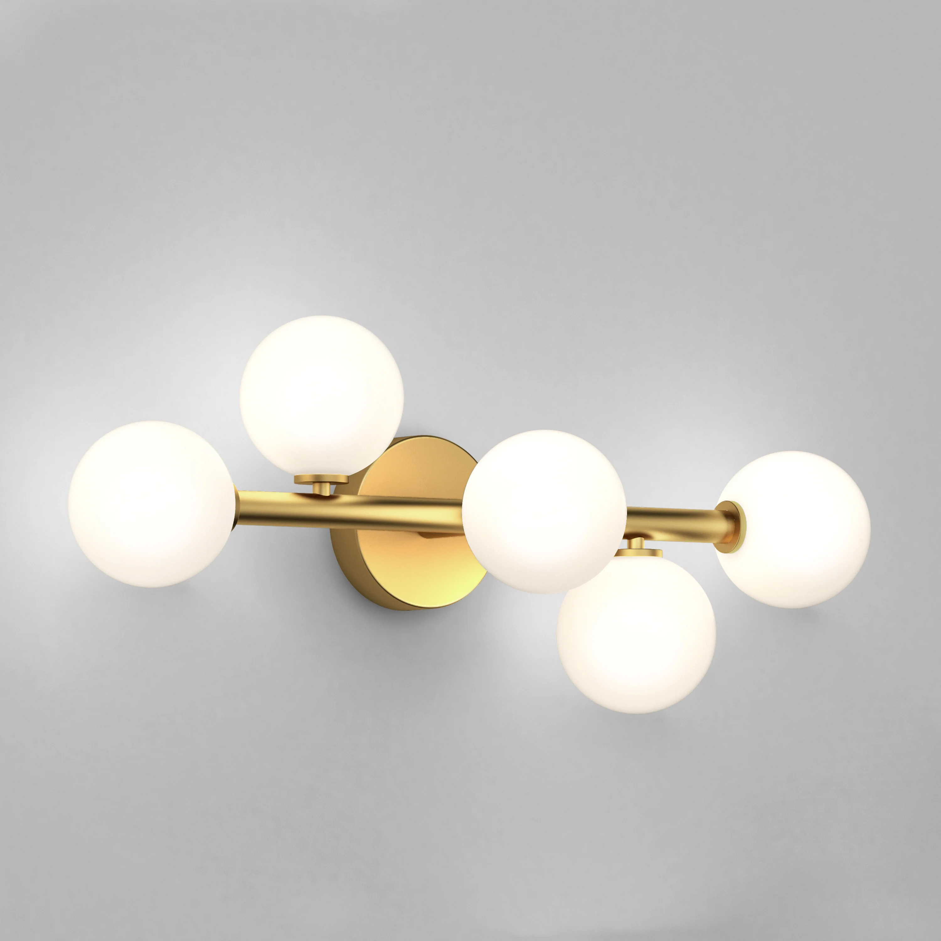 Bloom 27-in (69 cm) 5-Light Modern LED Vanity Light for Bathroom - Image 20