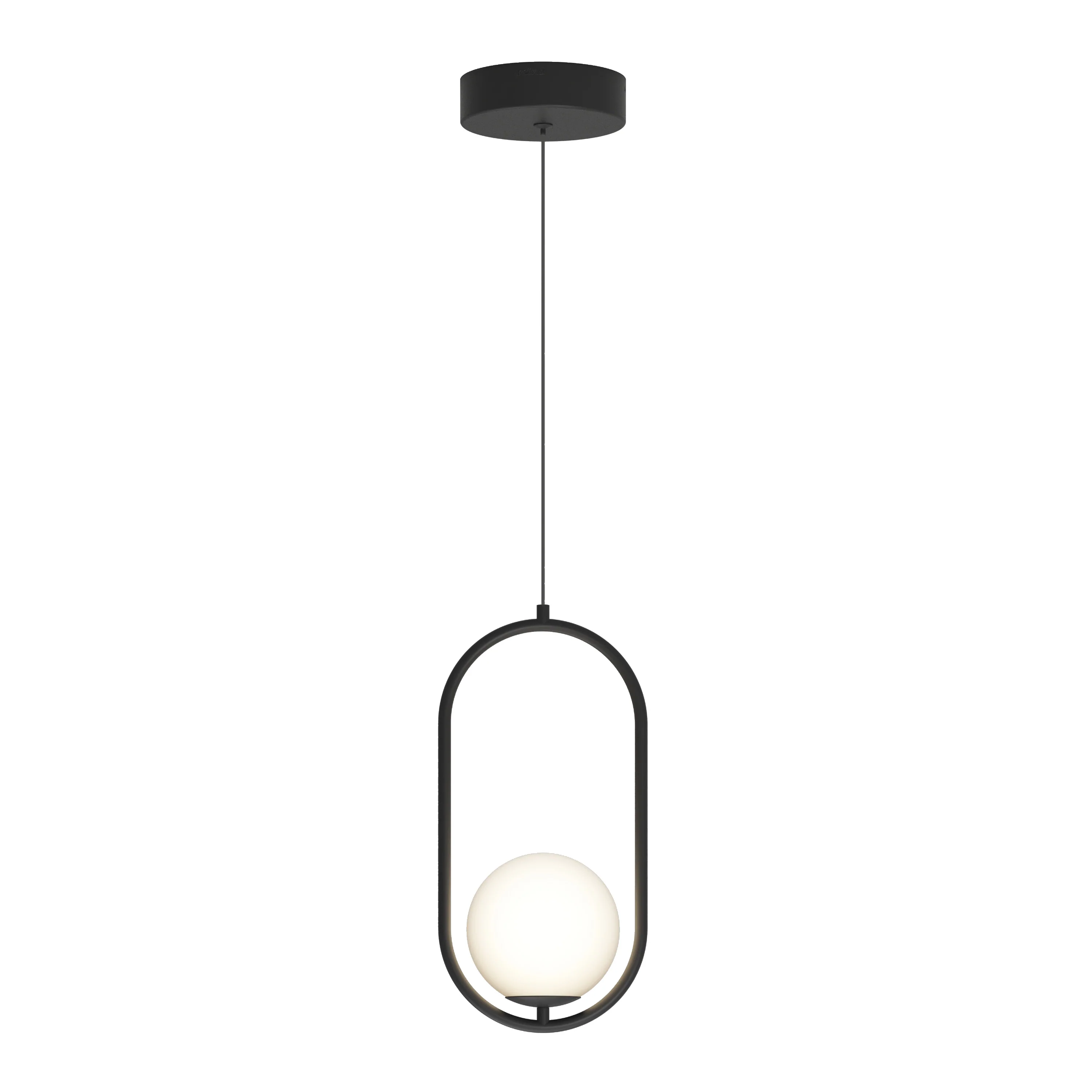 Bloom mid-century LED pendant light - Image 9