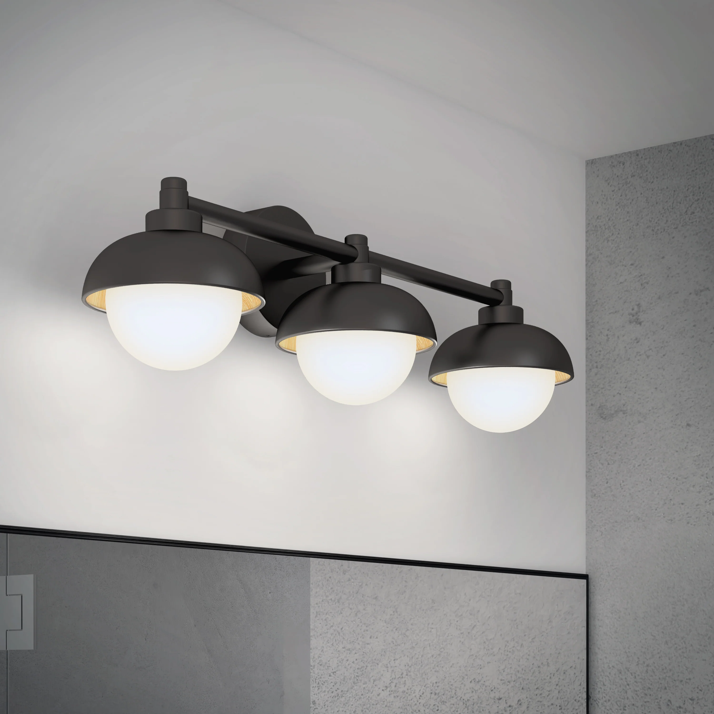 Boden 27-in (69 cm) Integrated LED 5-CCT Vanity Light Bar for Bathroom - Image 13