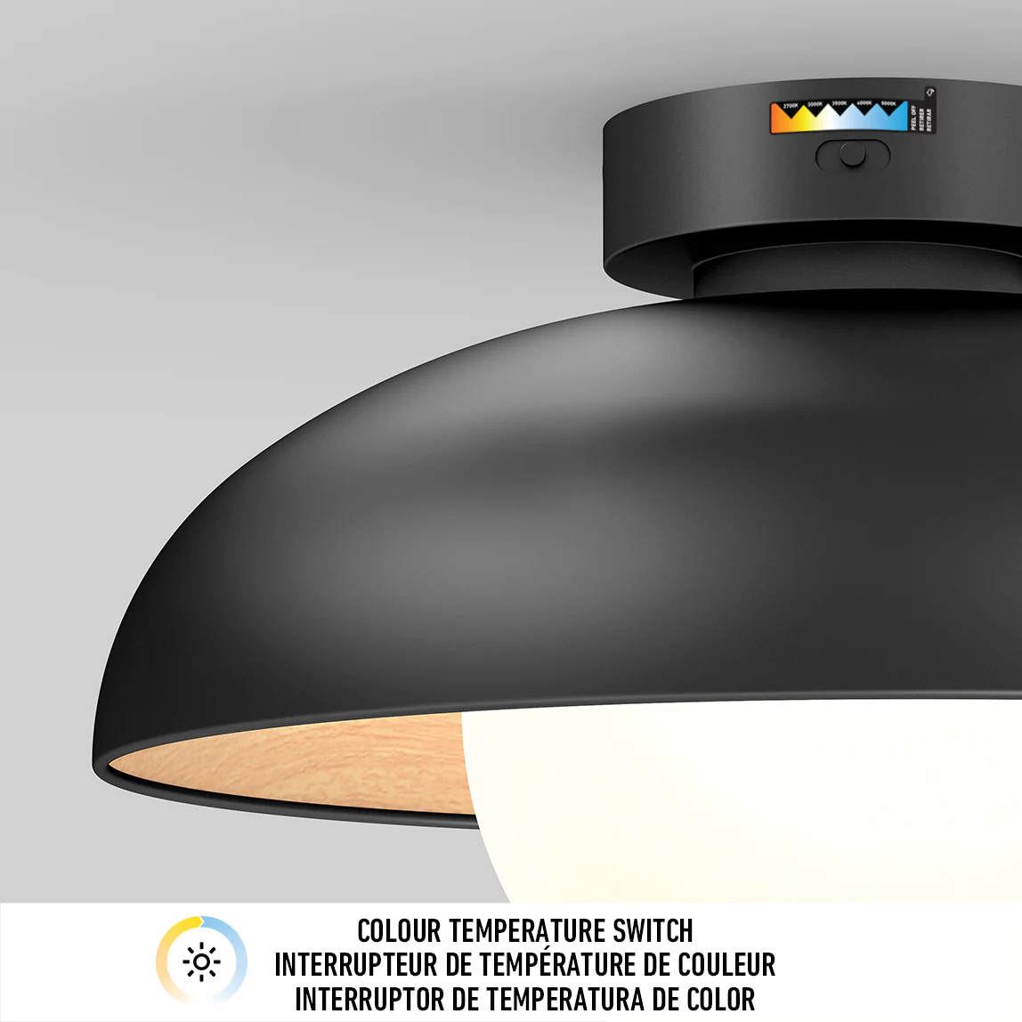 Boden 15 in. (38 cm) LED Flush Mount Ceiling Light 5 CCT - Image 6