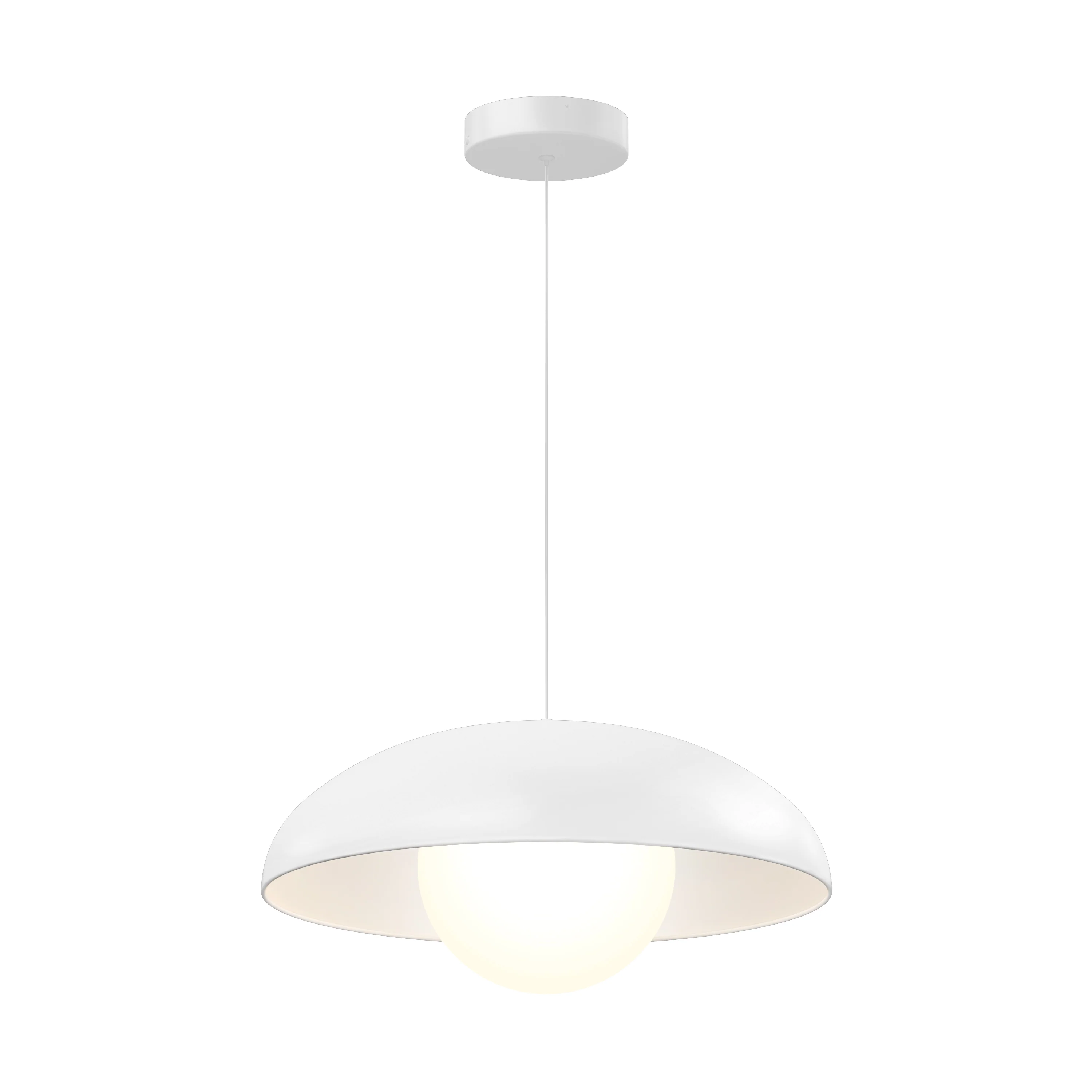 Boden LED modern mid-century pendant light 3 CCT - Image 13
