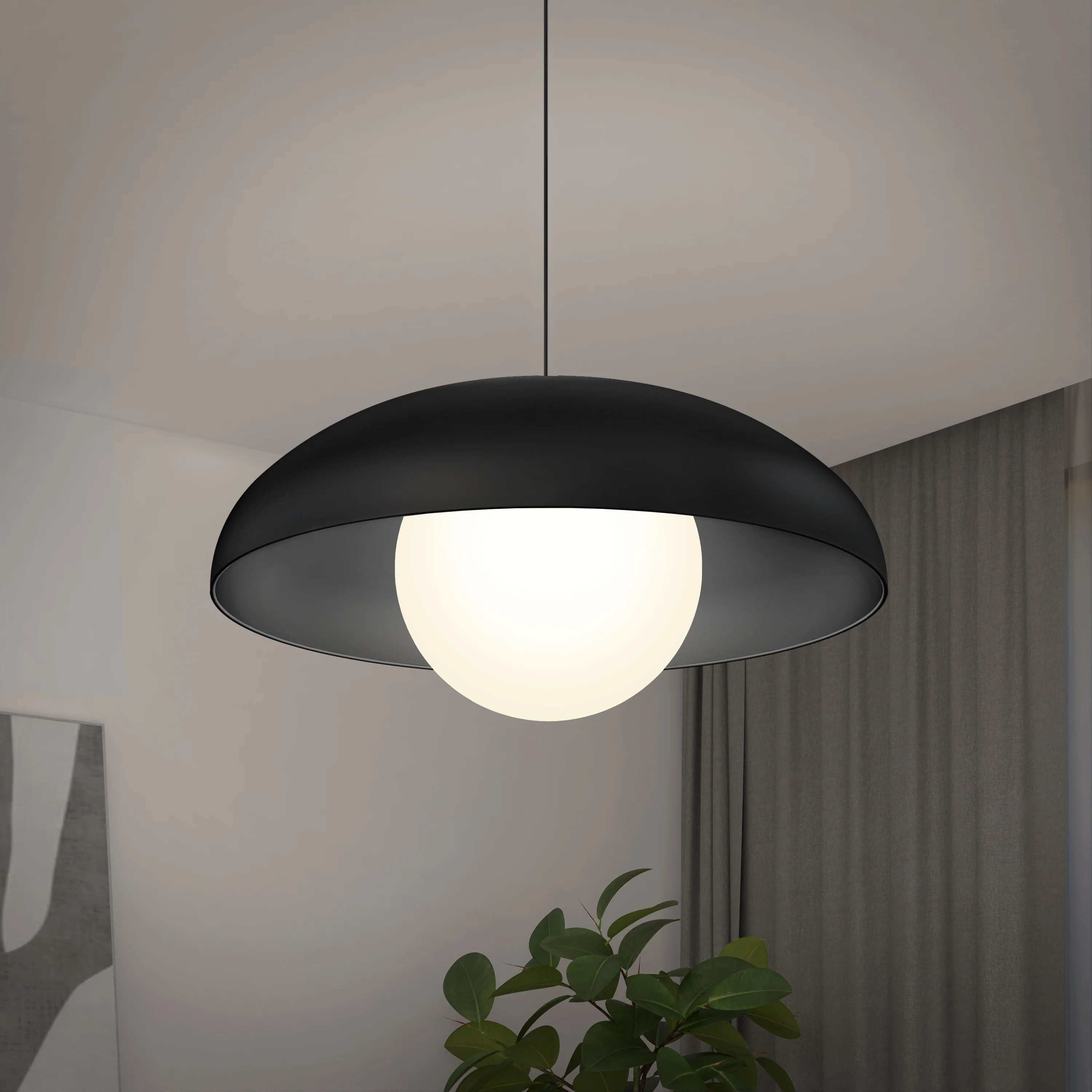 Boden LED modern mid-century pendant light 3 CCT - Image 25