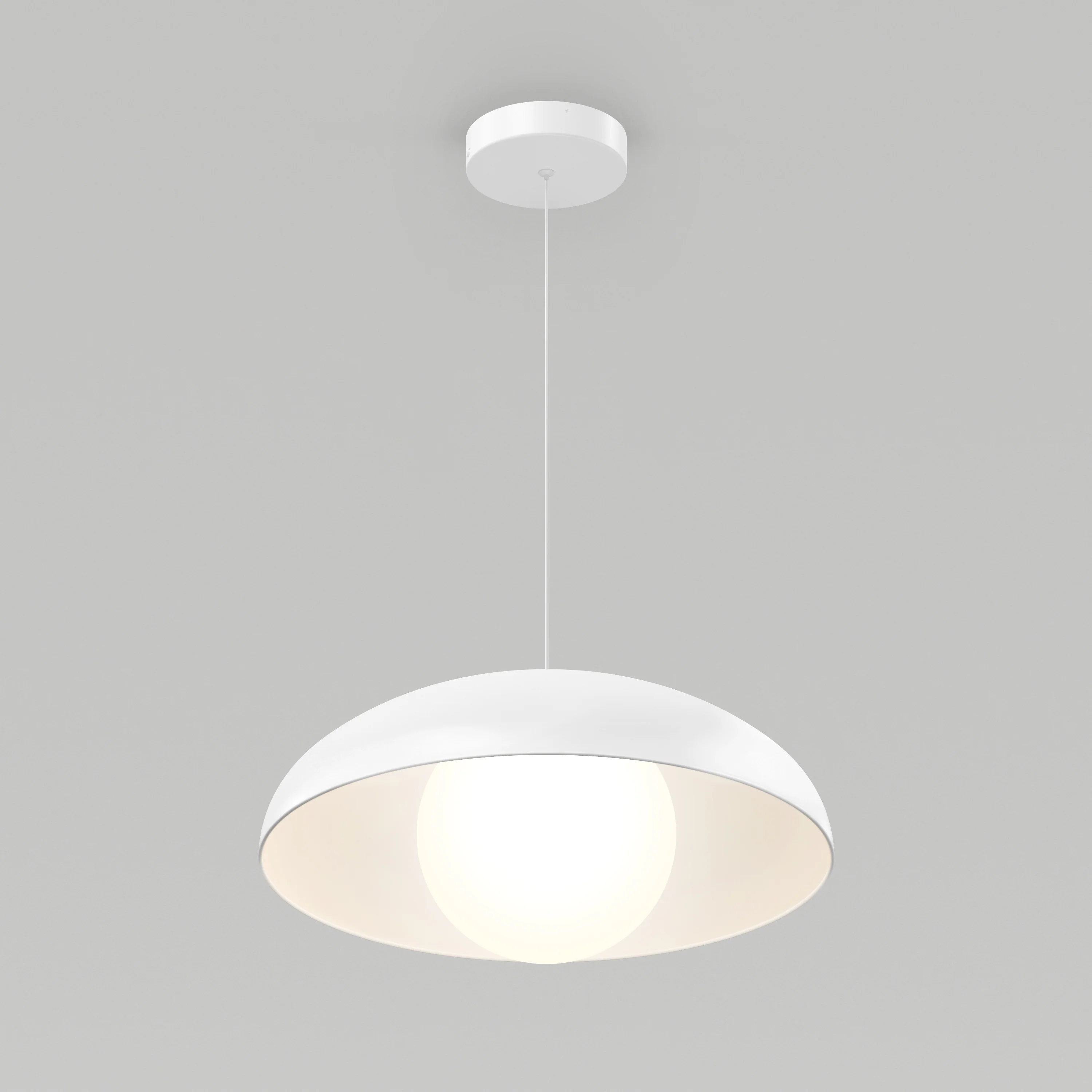 Boden LED modern mid-century pendant light 3 CCT - Image 4