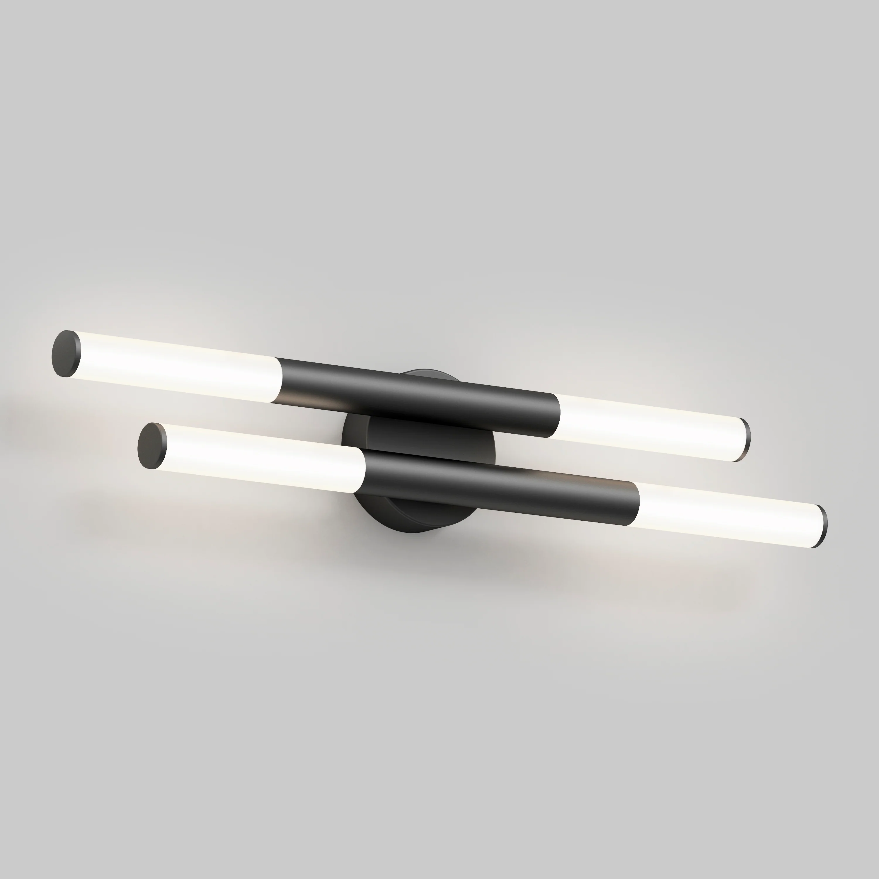 Boro 27-in (69 cm) 2-Light Modern LED 5 CCT Vanity Light for Bathroom - Image 2