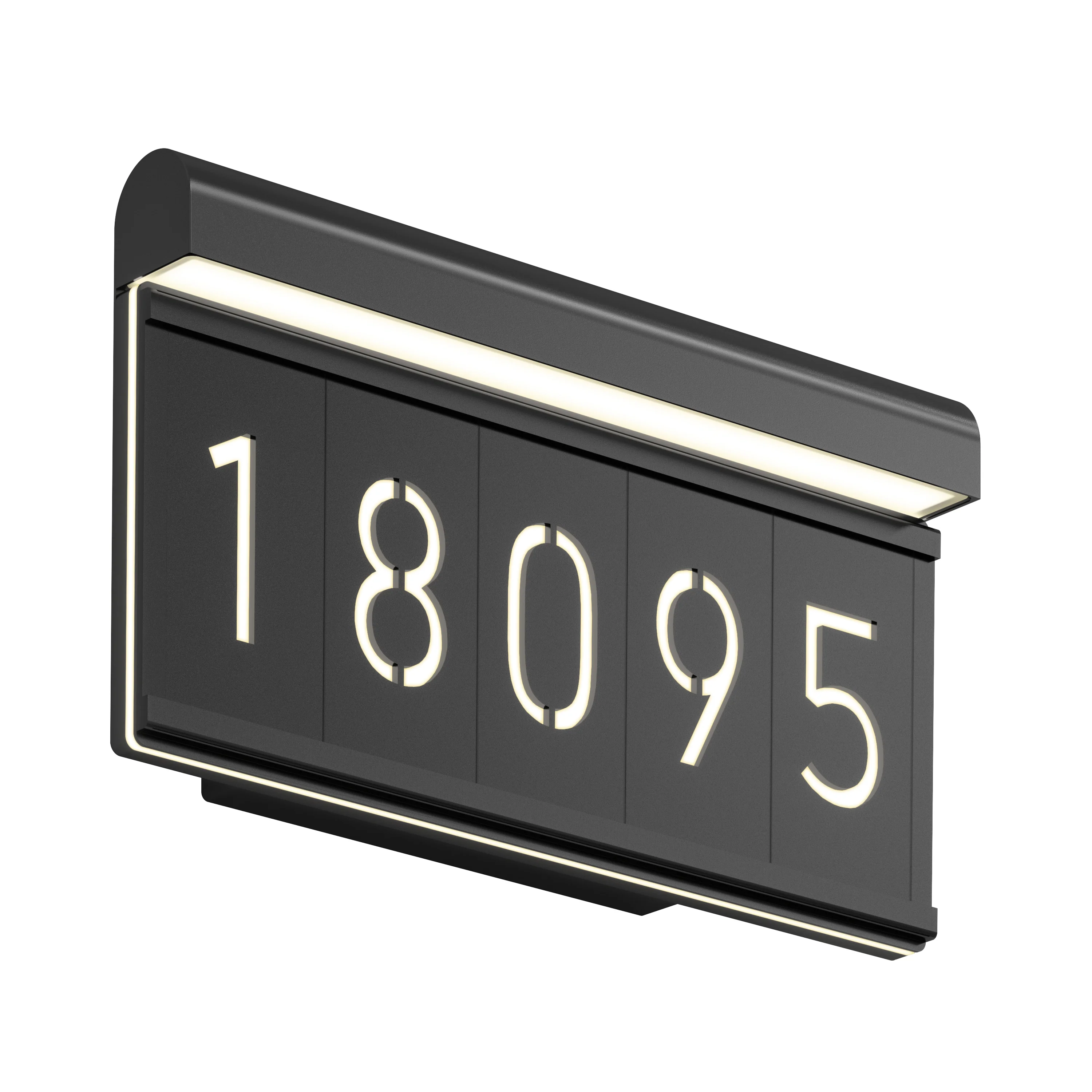 Bowen modern LED outdoor address wall light 5 CCT - Image 13