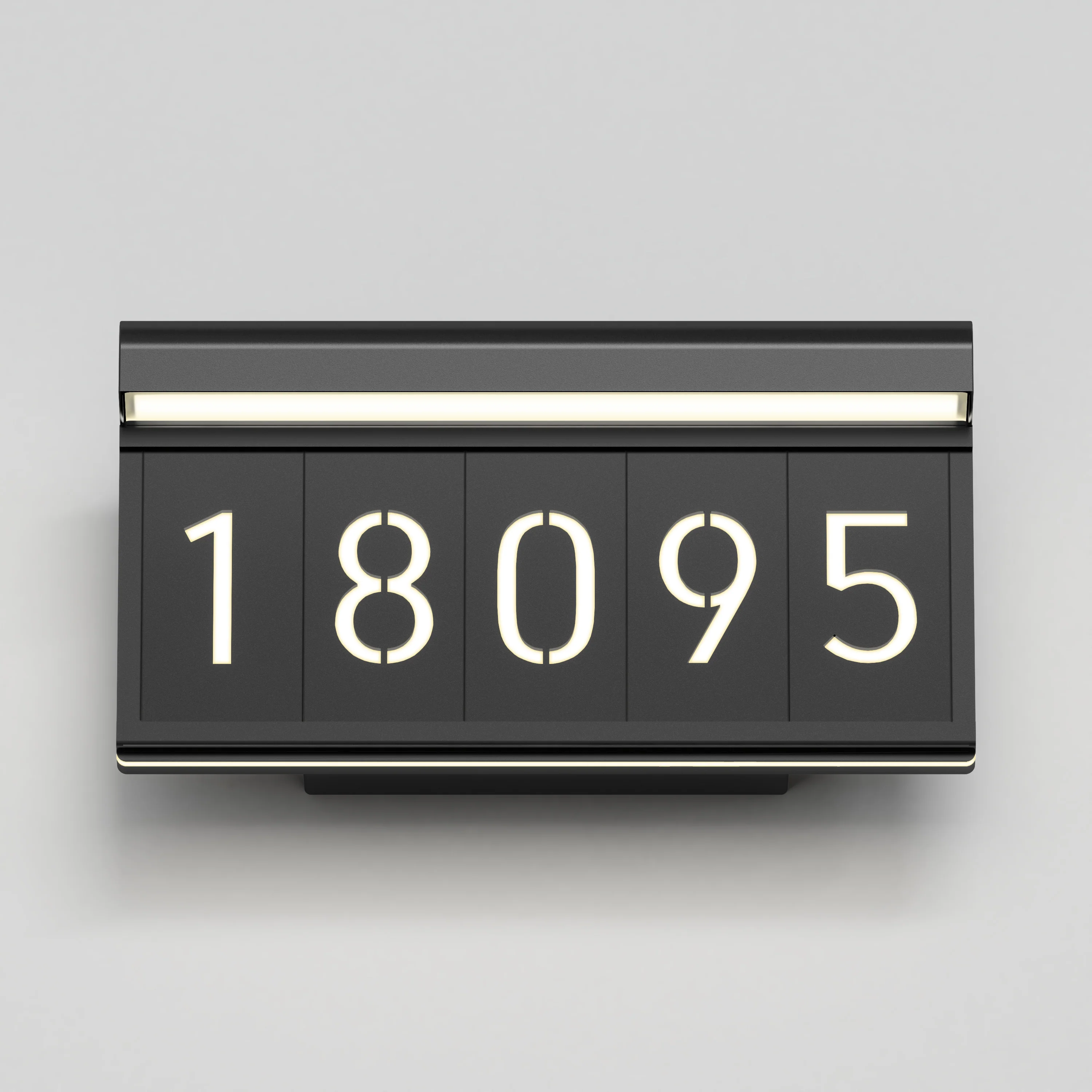 Bowen modern LED outdoor address wall light 5 CCT - Image 3