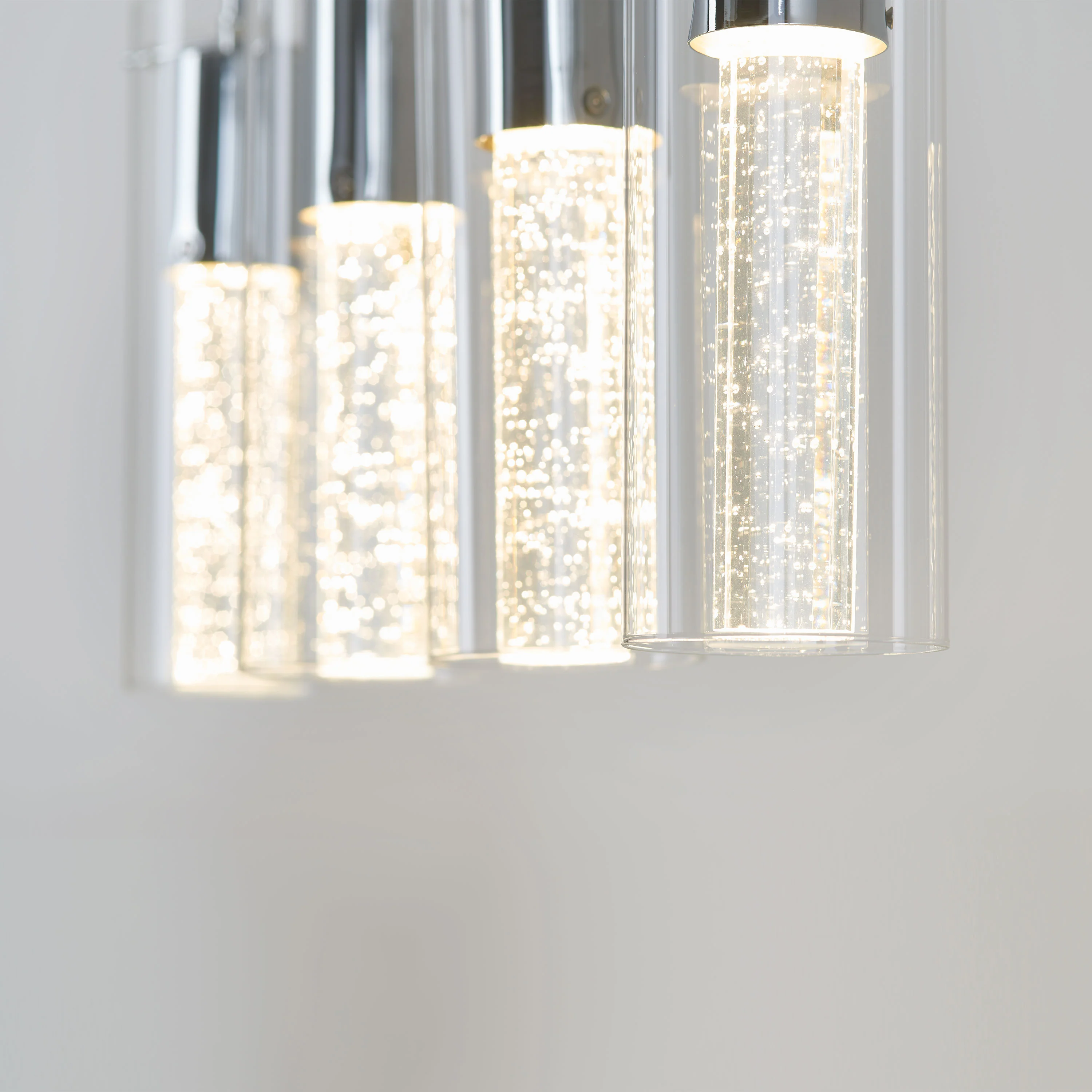 Bubble Flow 4-light LED pendant light - Image 3