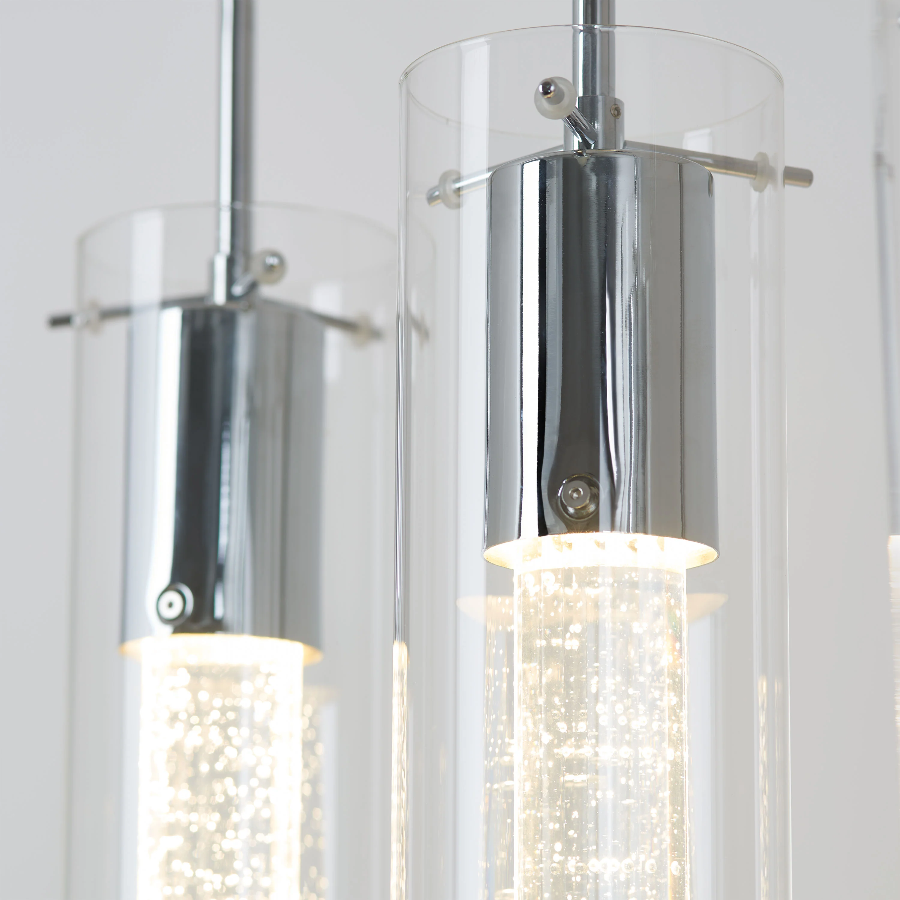 Bubble Flow 4-light LED pendant light - Image 4